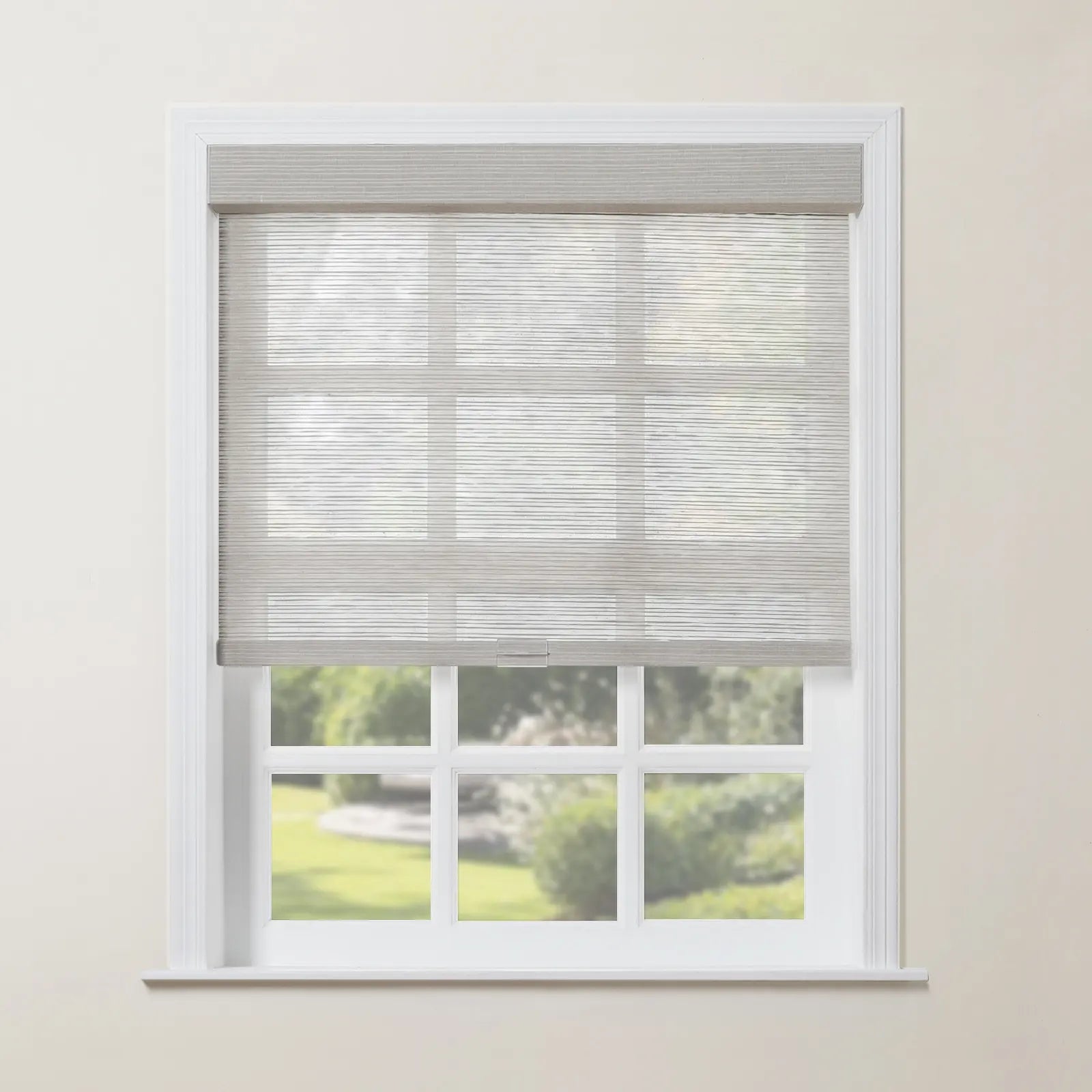Rae Natural Jute Woven Wood Roller Shades Cordless - Eco-Friendly Window Coverings for Living Room, Bedroom & Home Decor