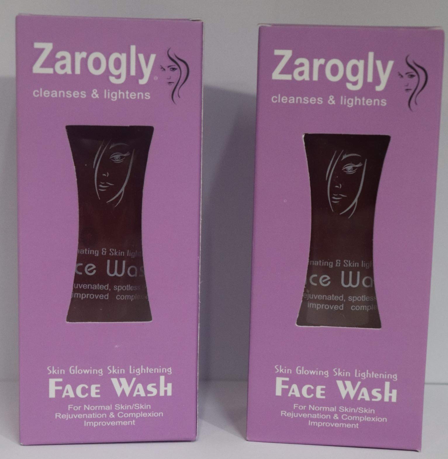 ZAROGLY Facial Cleanser for Acne & Oily Skin - Gentle Foaming Face Wash (Pack of 2 x 60g) - Daily Deep Cleansing for Men & Women - Perfect for Morning & Night Skincare Routine