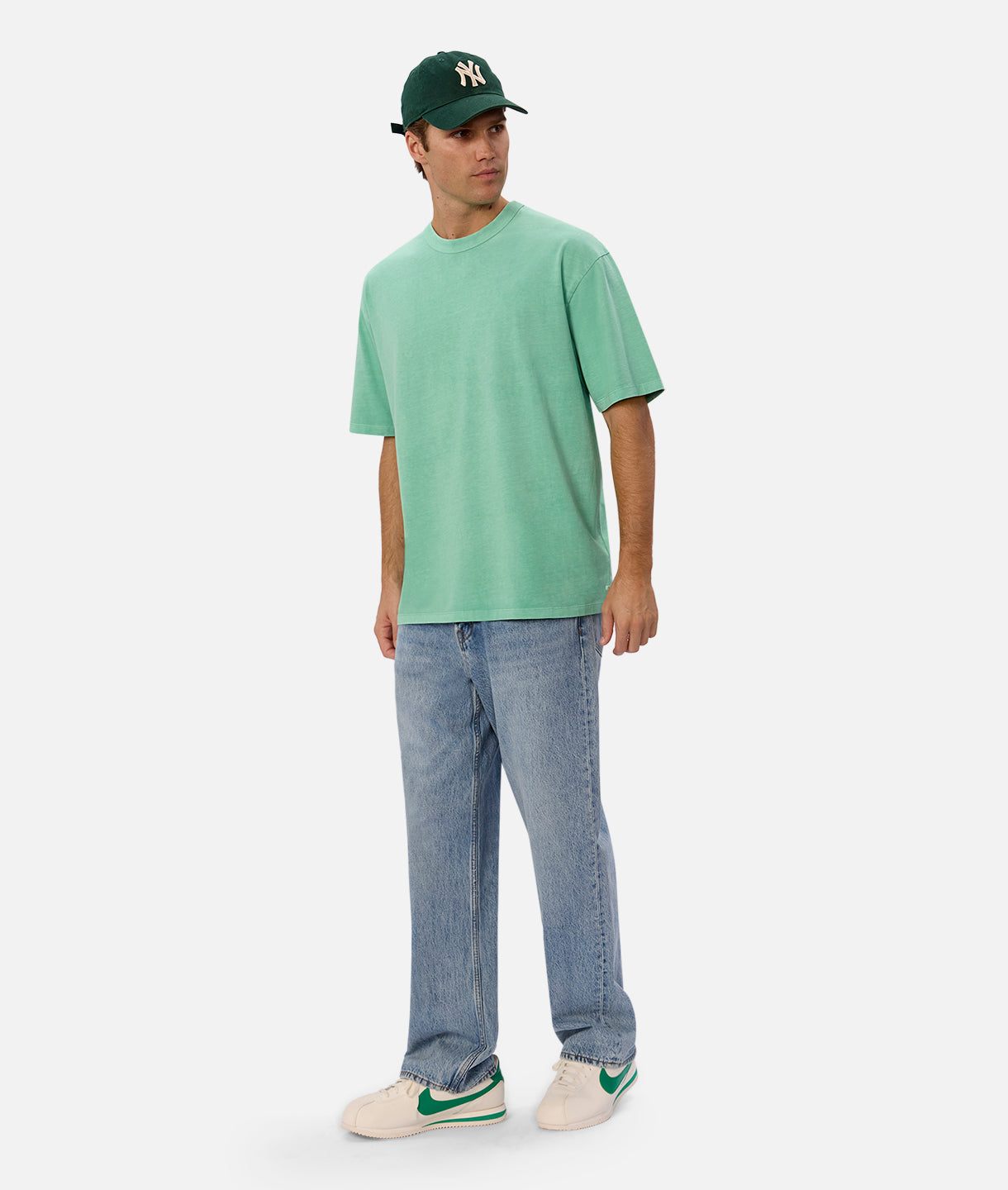 The Del Sur Tee - Soft Cotton T-Shirt for Men & Women | Spearmint Green | Casual Wear, Travel & Everyday Comfort