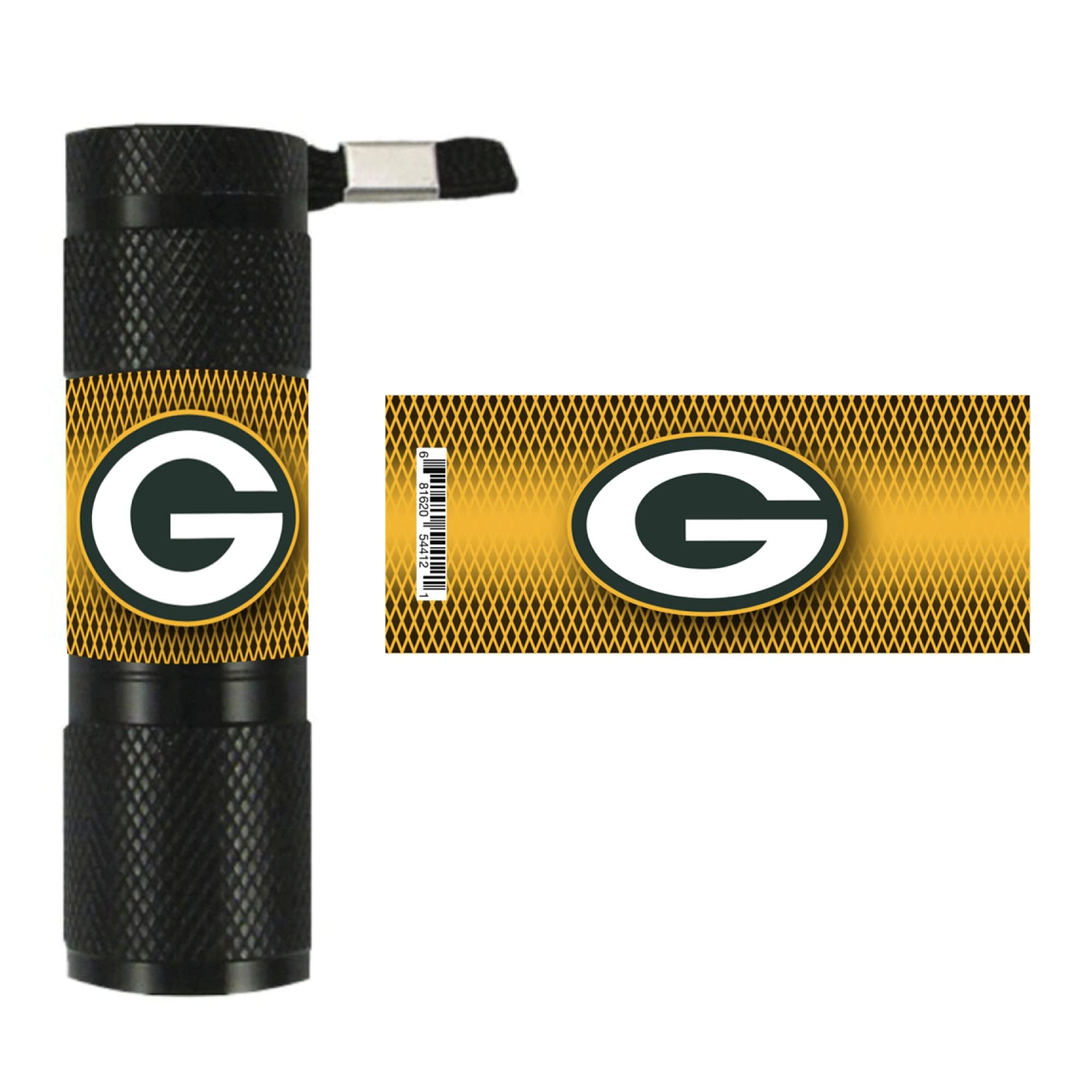 NFL Team Logo LED Flashlight - Bright Portable Light for Camping, Hiking, Emergencies & NFL Game Nights