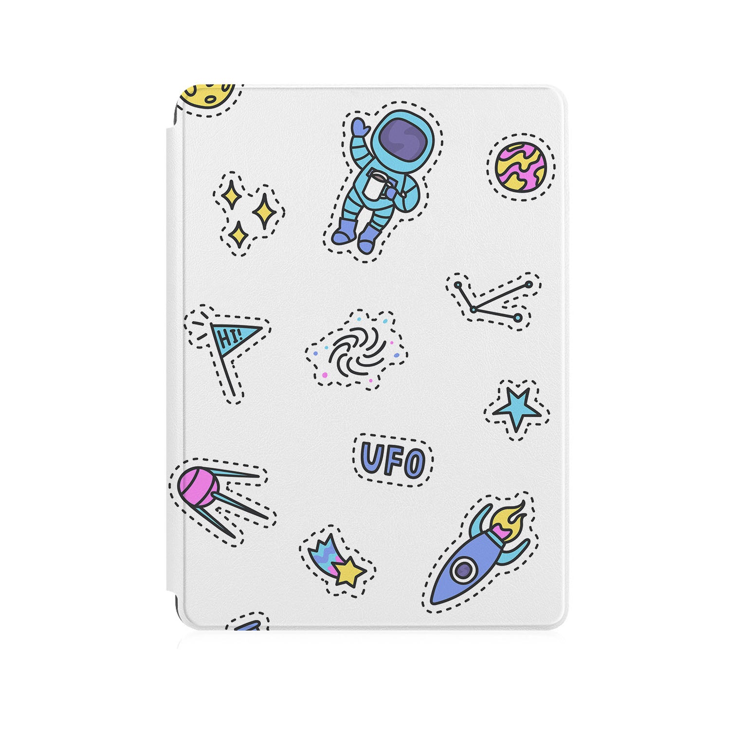 Microsoft Surface Case - Durable Protective Cover with Astronaut Space Design for Work, School & Travel | Compatible with Surface Pro/Go/Laptop