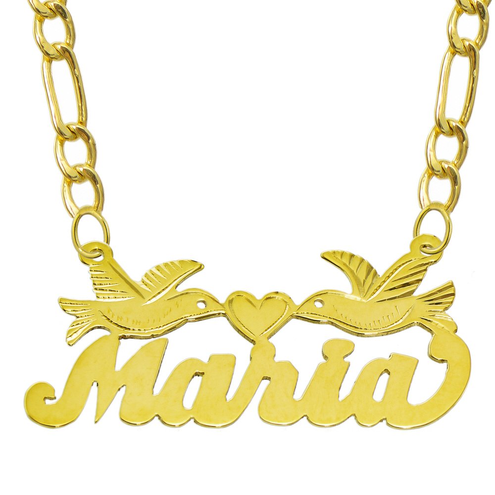 14K Yellow Gold Personalized Name Plate Necklace - Custom Engraved Name Jewelry for Women - Perfect Gift for Birthday, Anniversary & Valentine's Day - Elegant Layering Necklace for Everyday Wear