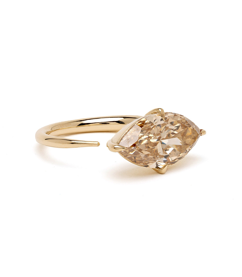 Exquisite Sloane Brown Marquise Diamond Engagement Ring – Perfect for Proposals, Weddings & Anniversaries | Elegant Jewelry Gift for Her