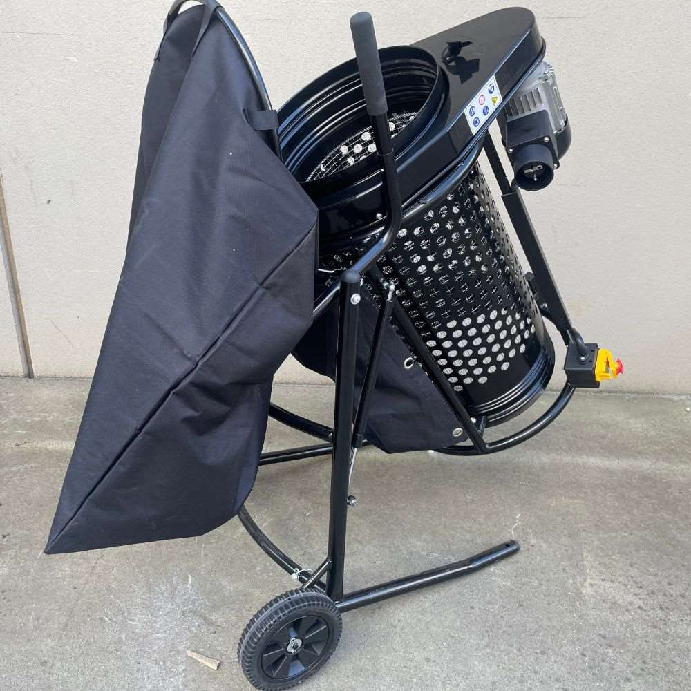 375MM 360W Electric Rotary Soil Sieve Machine BM690 - Professional Garden Soil Sifter for Composting, Potting Mix & Landscaping | Heavy Duty Dirt Screener with Vibrating Screen | Perfect for Home Gardeners & Farmers