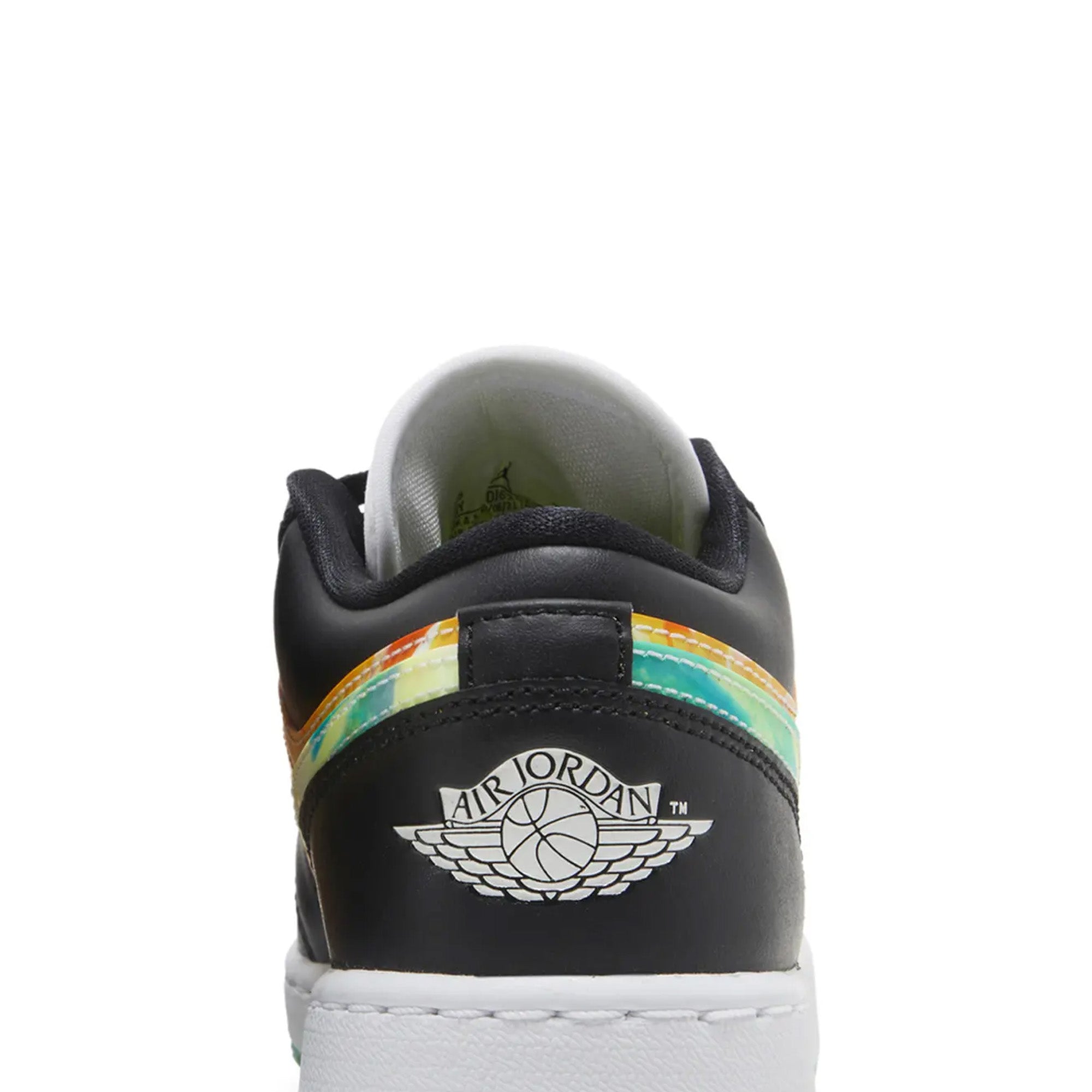 Air Jordan 1 Low 'Tie Dye' GS Sneakers for Girls (2022) - Comfortable Basketball Shoes for School, Sports & Casual Wear