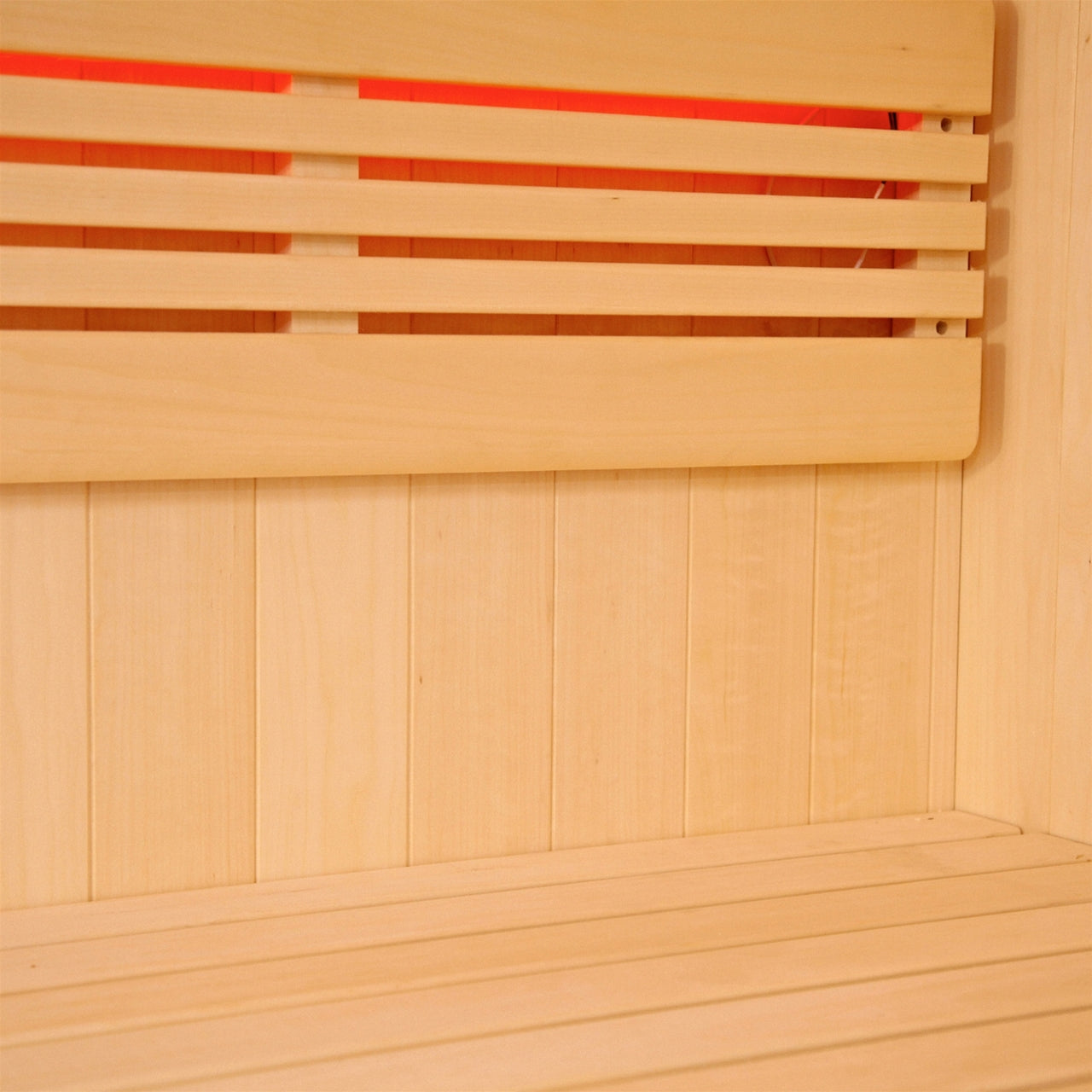 Premium Aleko Canadian Hemlock Indoor Wet & Dry Sauna with LED Lights - 4.5kW ETL Certified Heater - 4 Person Capacity - Perfect for Home Relaxation, Detox & Wellness Therapy