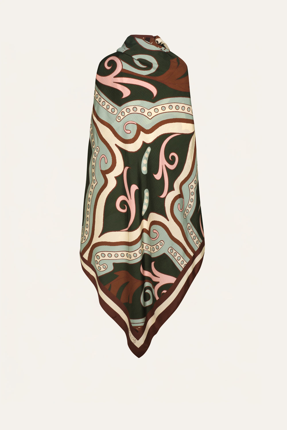 Elegant Western Arabesque Shawl - Soft & Lightweight Wrap for Women - Perfect for Evening Parties, Weddings & Special Occasions