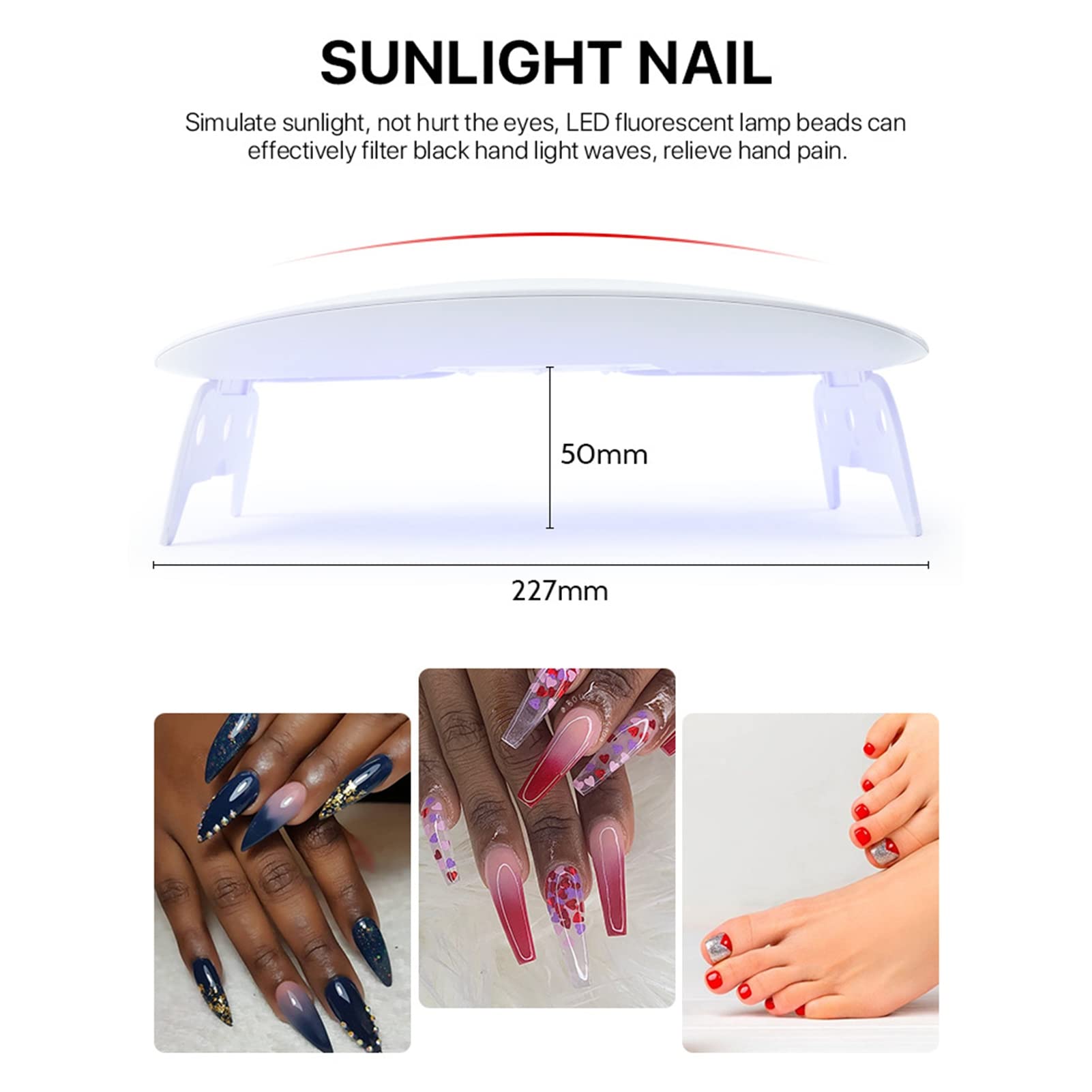 Professional 28W LED UV Nail Lamp for Gel Polish - Fast Drying, Energy Efficient, Salon Quality - Perfect for Nail Salons, Home Manicures & DIY Nail Art