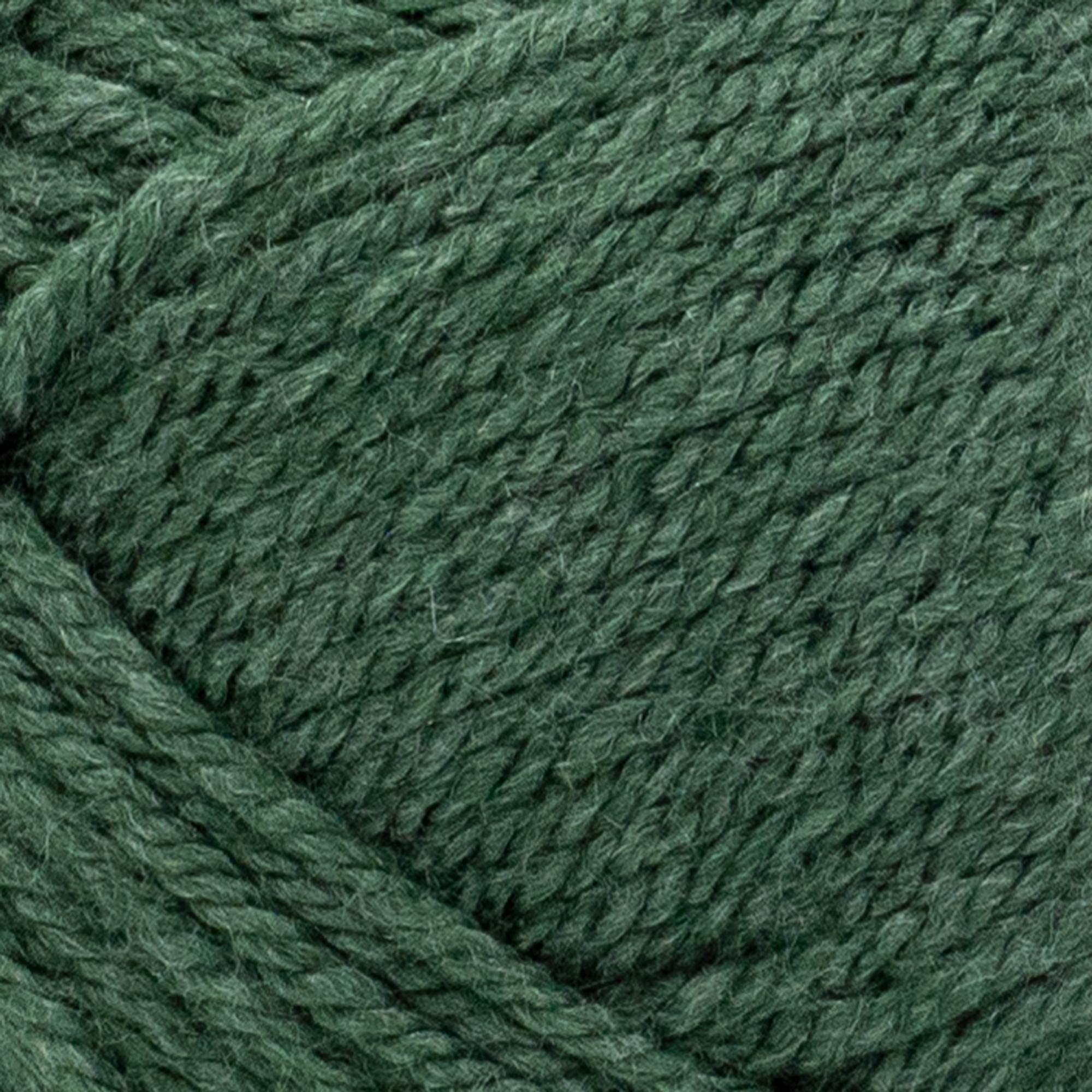 Lion Brand Yarn Basic Stitch Anti-Pilling Knitting & Crochet Yarn - 3-Pack, Pine Heather - Soft & Durable for Scarves, Blankets & DIY Crafts