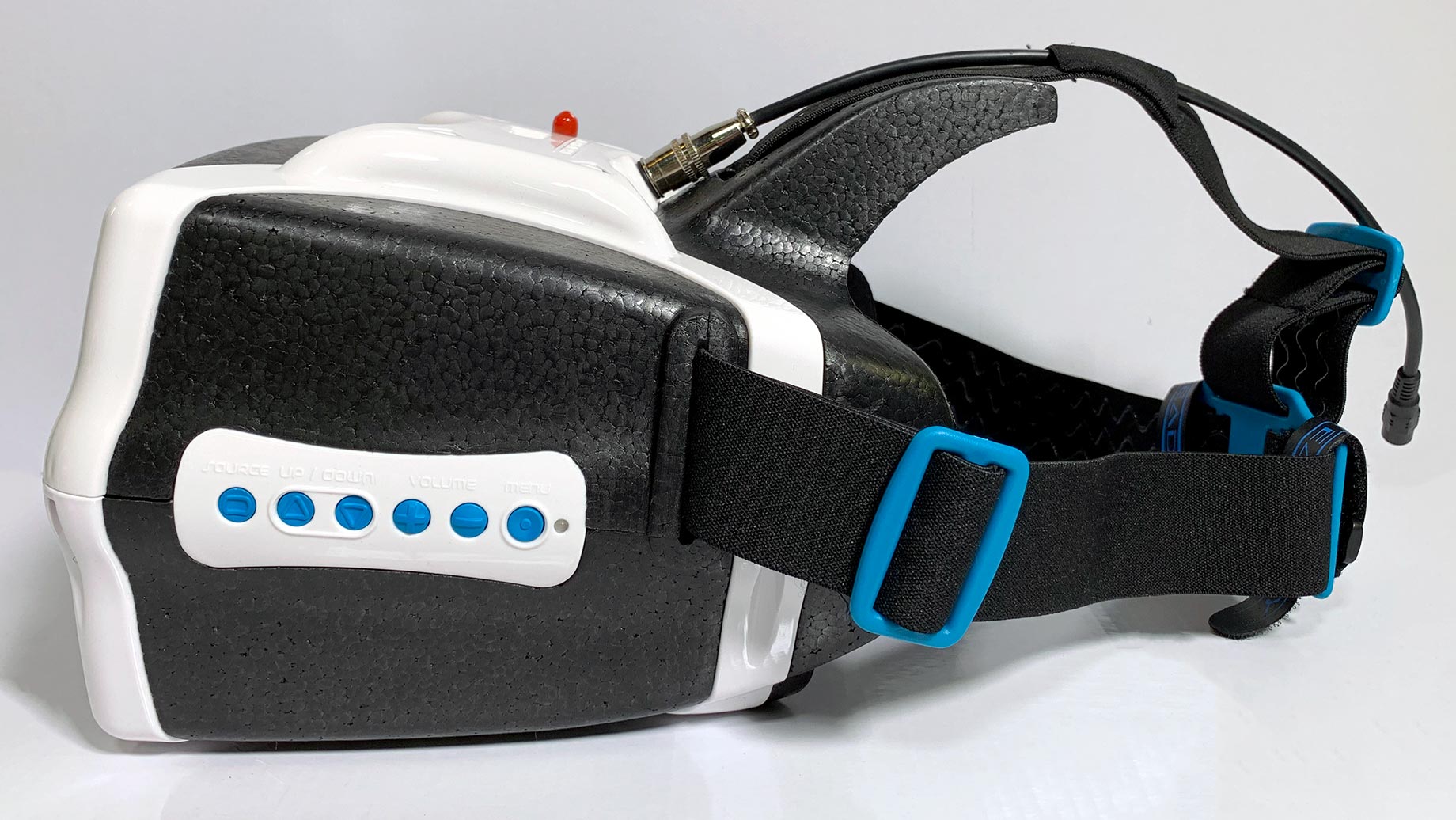 Headplay Goggles - 5.8GHz FPV Receiver with HDMI Input for Immersive Drone Racing & VR Gaming Experience