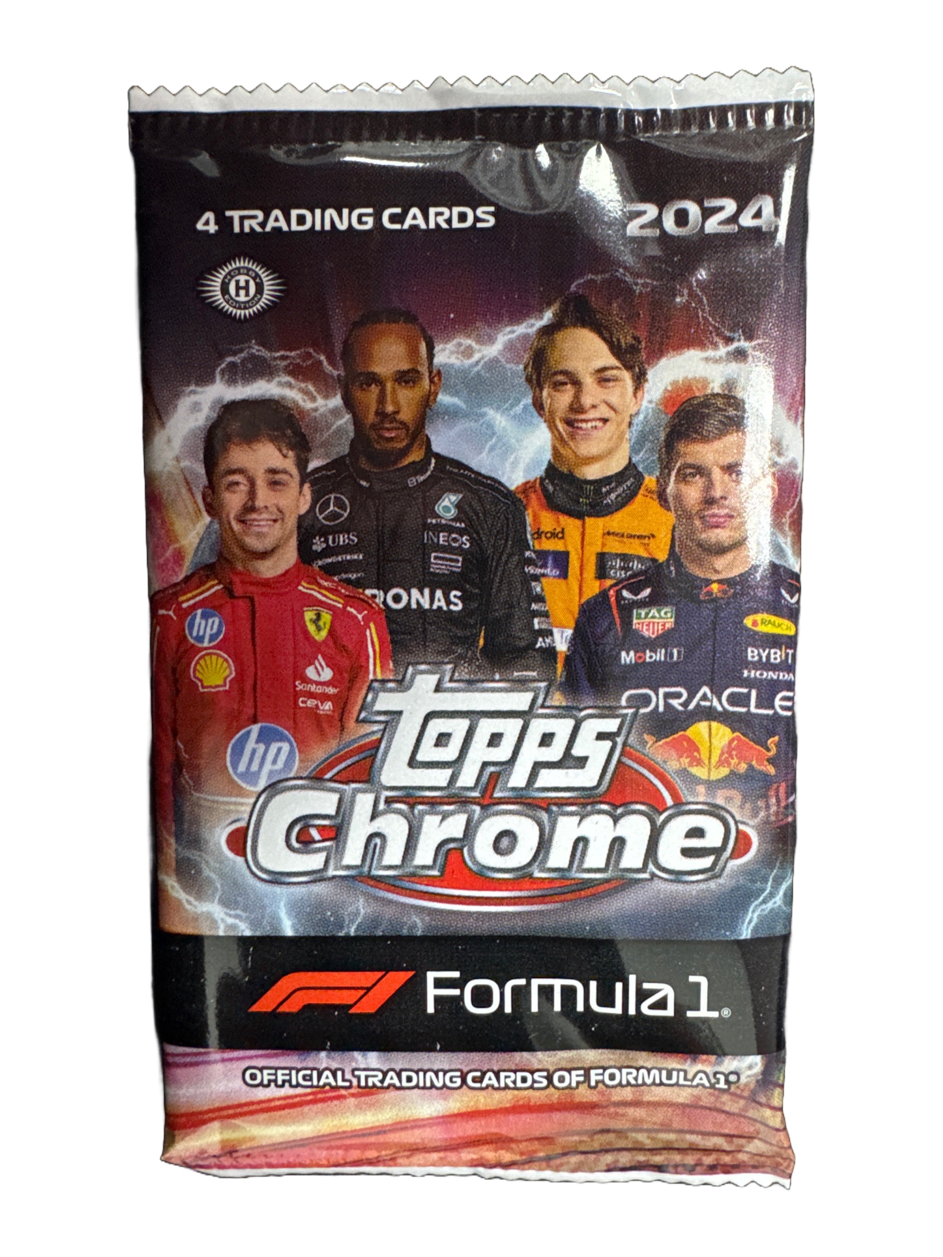 2024 Topps Chrome Formula 1 Qualifying Lap Single Pack - Collectible Racing Cards for F1 Fans & Sports Memorabilia Enthusiasts - Perfect for Trading, Displaying, and Gifting