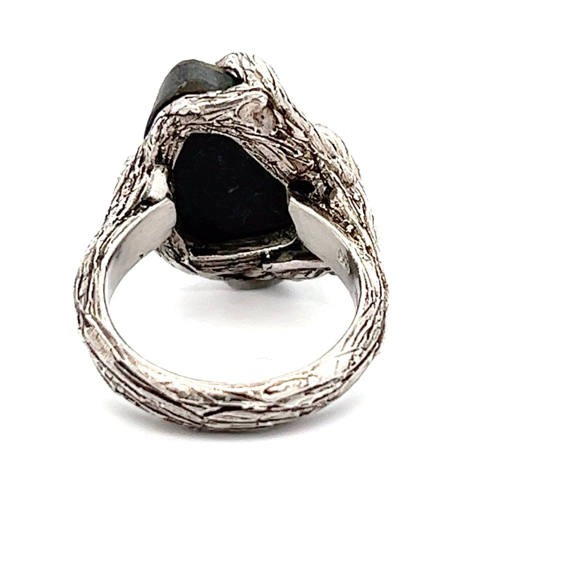 9 CT Pyrite Sterling Silver Tree Branch Ring - Elegant Nature-Inspired Jewelry for Women, Perfect for Everyday Wear, Gifts & Special Occasions
