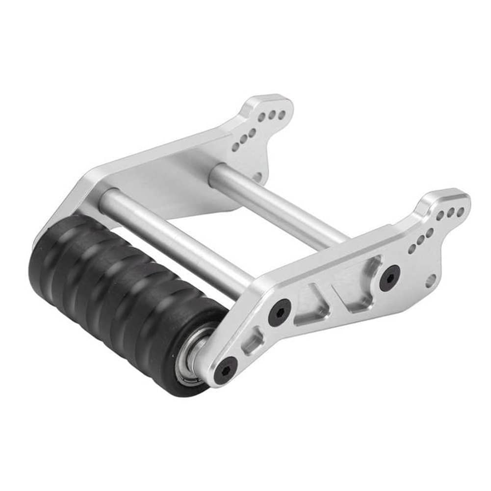 LYunce Aluminum Alloy RC Rear Head Up Wheel for LOSI LMT - Silver | Durable Upgrade Part for Off-Road RC Cars & Trucks | Perfect for Racing, Bashing & Crawling