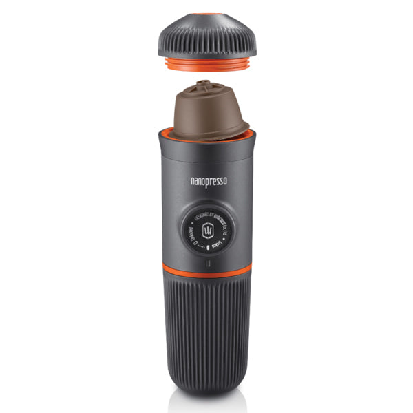 Wacaco Nanopresso Portable Espresso Maker Kit for Dolce Gusto Pods - Compact Handheld Coffee Machine for Travel, Camping & Office Use