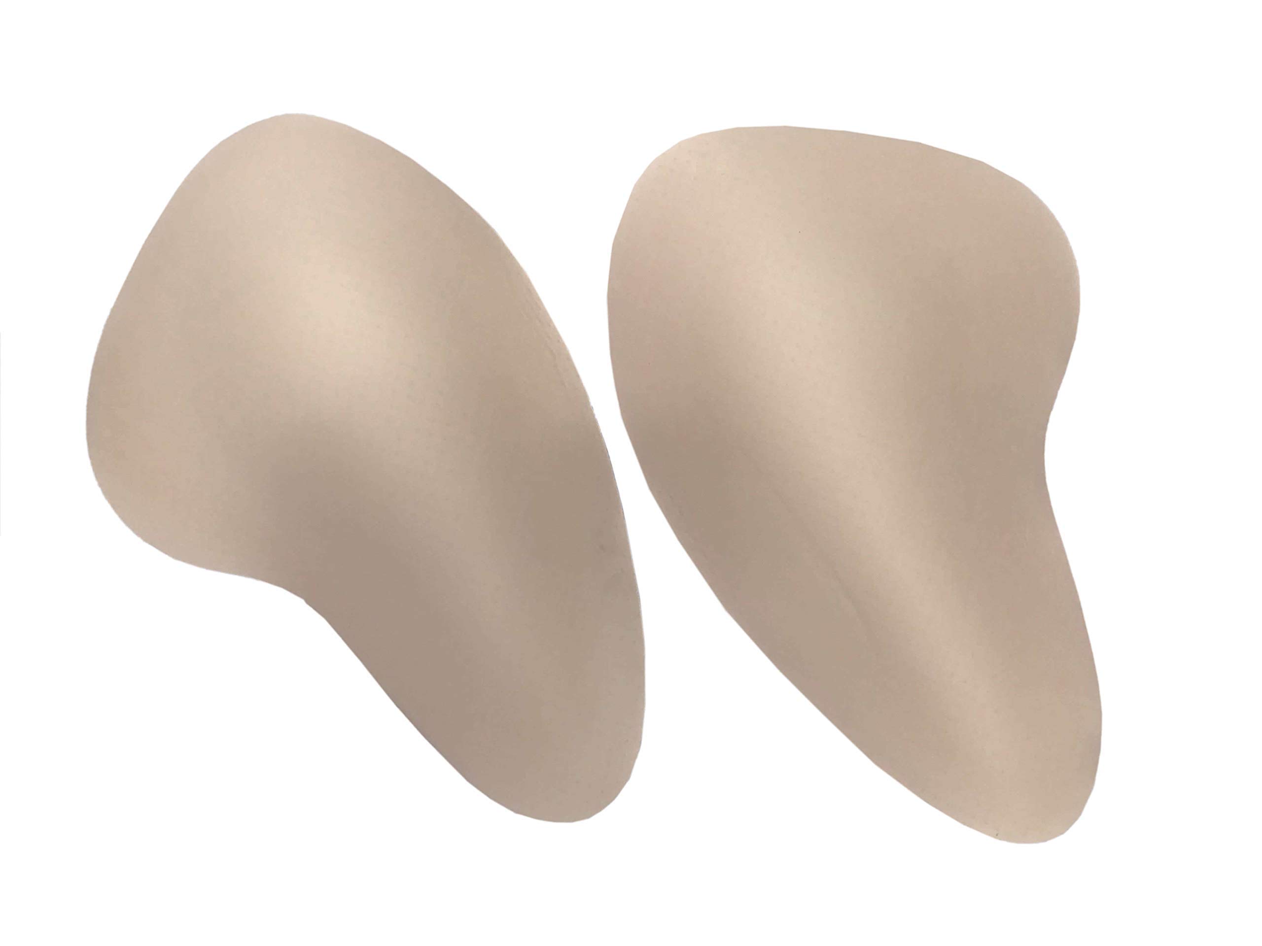 BIMEI 2-Piece Self-Adhesive Thigh & Hip Pads - Lift & Shape for Crossdressing, Cosplay & Body Contouring (Medium, Beige) | Perfect for Drag Shows, Costume Parties & Everyday Confidence Boost