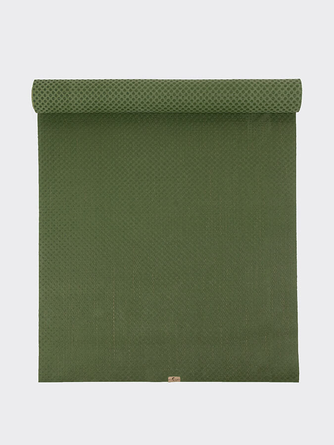 Eco-Friendly Travel Jute Yoga Mat 2mm - Lightweight & Non-Slip for Yoga, Pilates, Meditation & Outdoor Activities