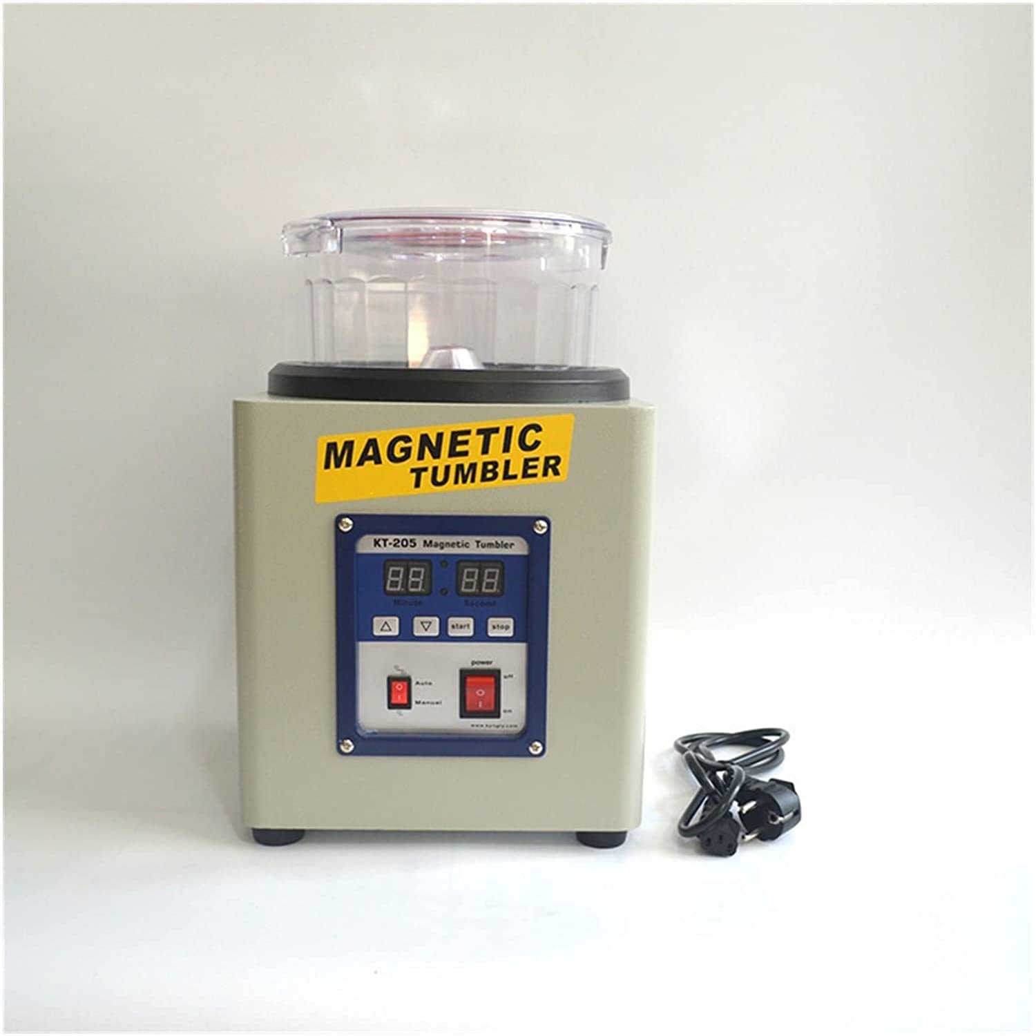 Magnetic Polishing Machine - Professional All-Round Deburring & Grinding Tool for Jewelry, Metal, Silver, Stones & Coins | Perfect for Jewelry Making, Metalworking & Coin Polishing
