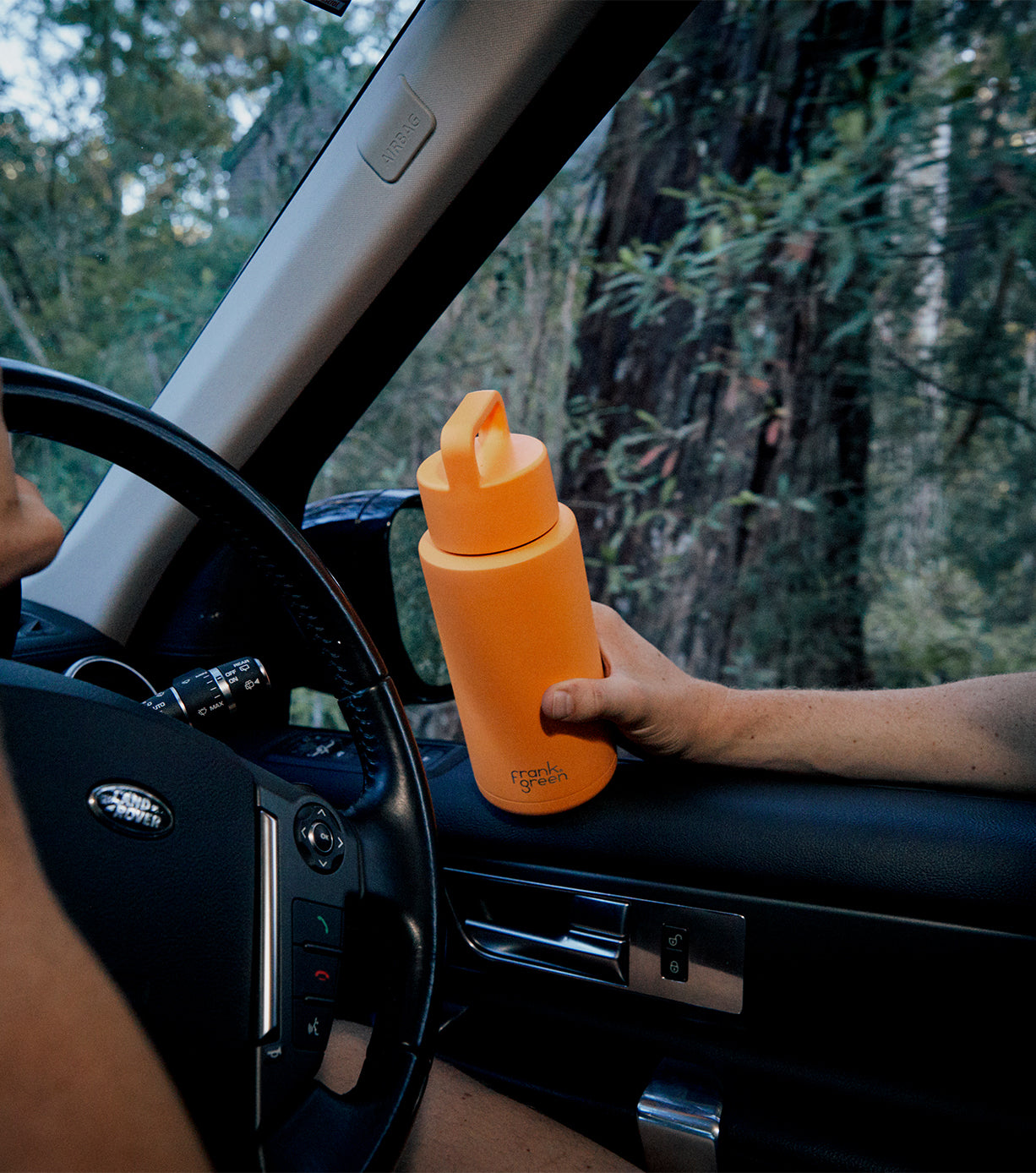 Eco-Friendly Ceramic Reusable Water Bottle with Non-Slip Grip & Lid - 34oz (1000ml) - Perfect for Gym, Hiking, Office & Daily Hydration