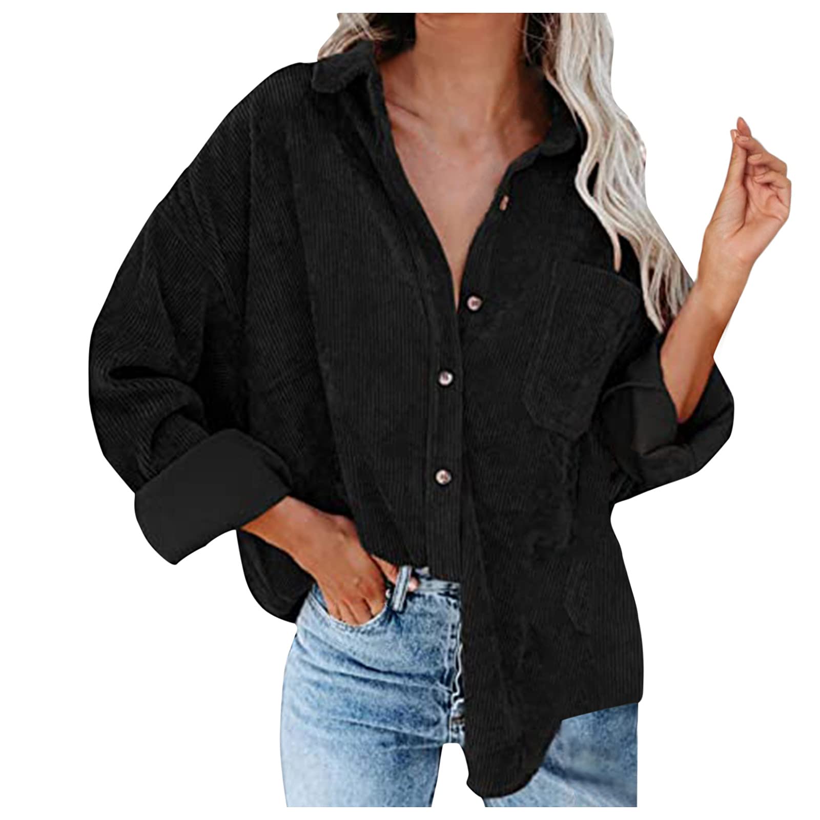 Women's Long Sleeve Blouse - Crewneck Tunic Tops for Fall 2022 | Basic Fit Tee Shirts for Work, Casual & Layering