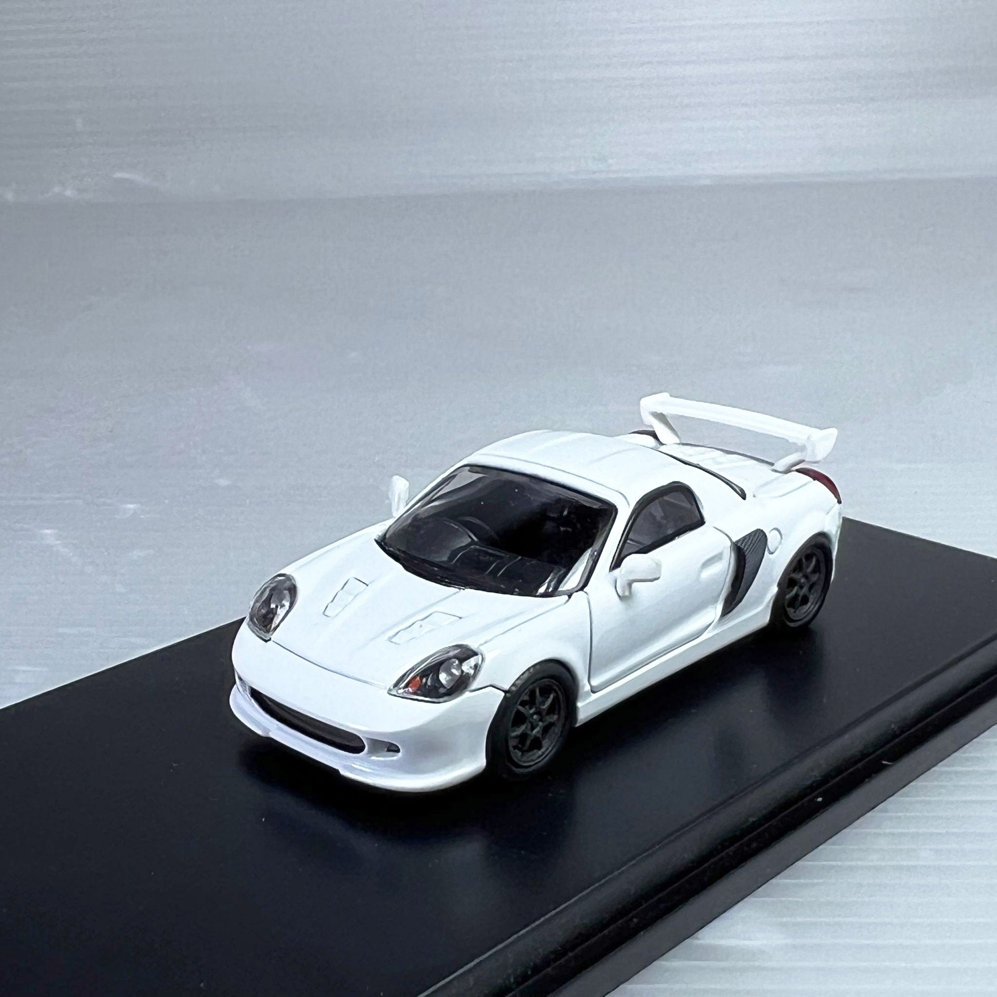 1:64 Scale Toyota MR-S 1999 White Custom Diecast Model Car - Perfect for Collectors, Display, and Racing Enthusiasts
