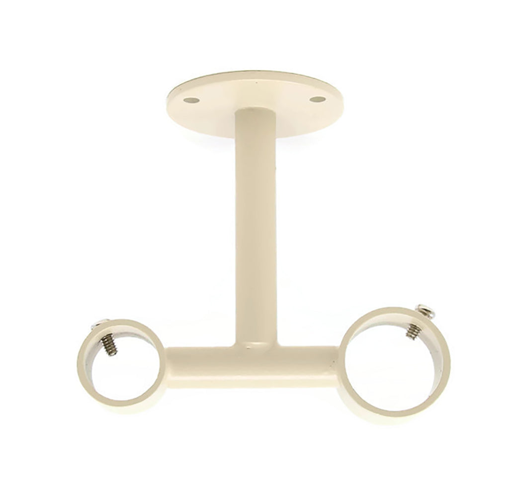 Urbanest Double Ceiling Bracket for Curtain Rod - Heavy Duty 1