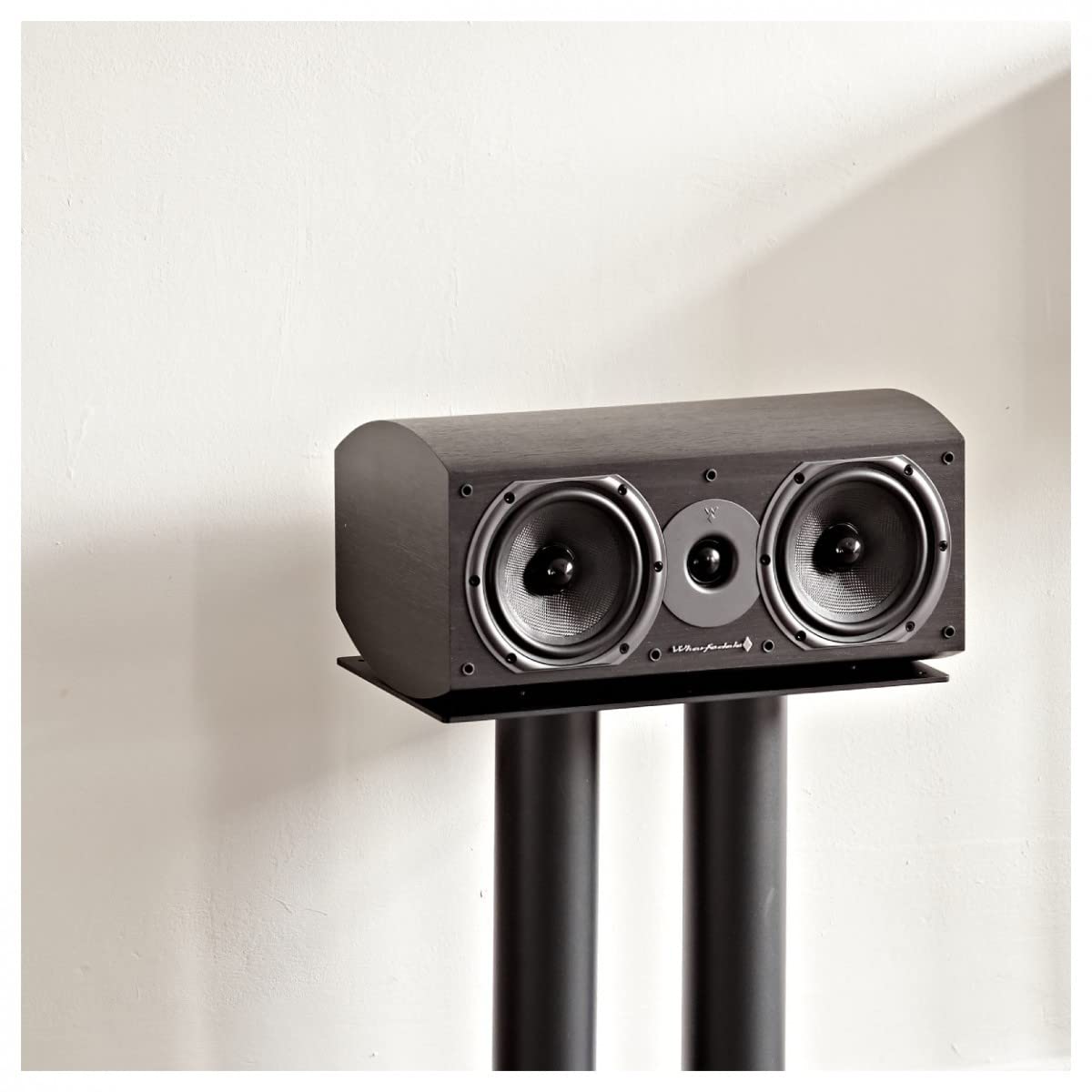 Wharfedale Diamond 9.CS Center Channel Speaker - Premium Black Home Theater Sound System for Movies & Music