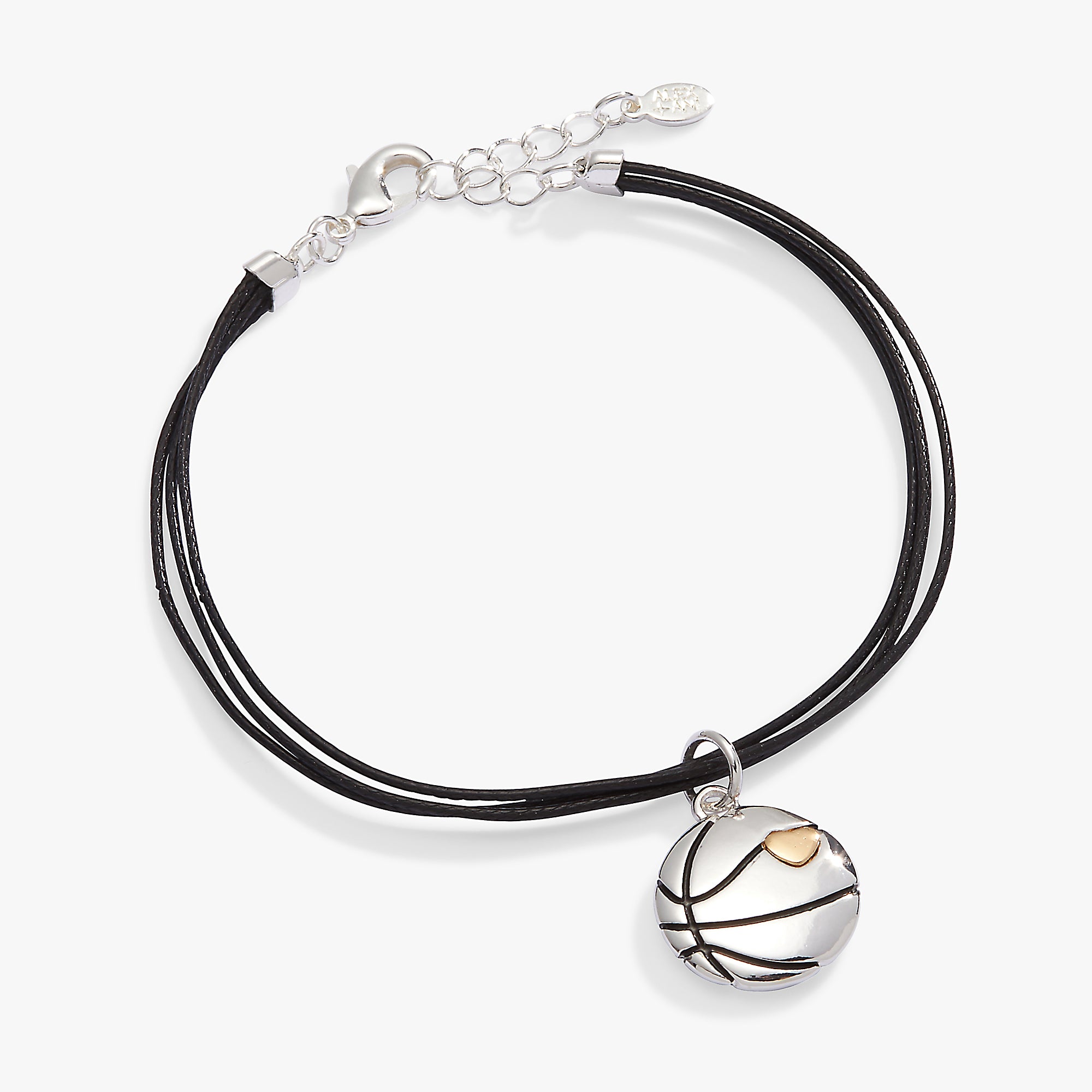 Basketball String Bracelet for Men - Adjustable Sports Wristband for Basketball Players, Fans, and Athletes - Perfect for Games, Training, and Casual Wear