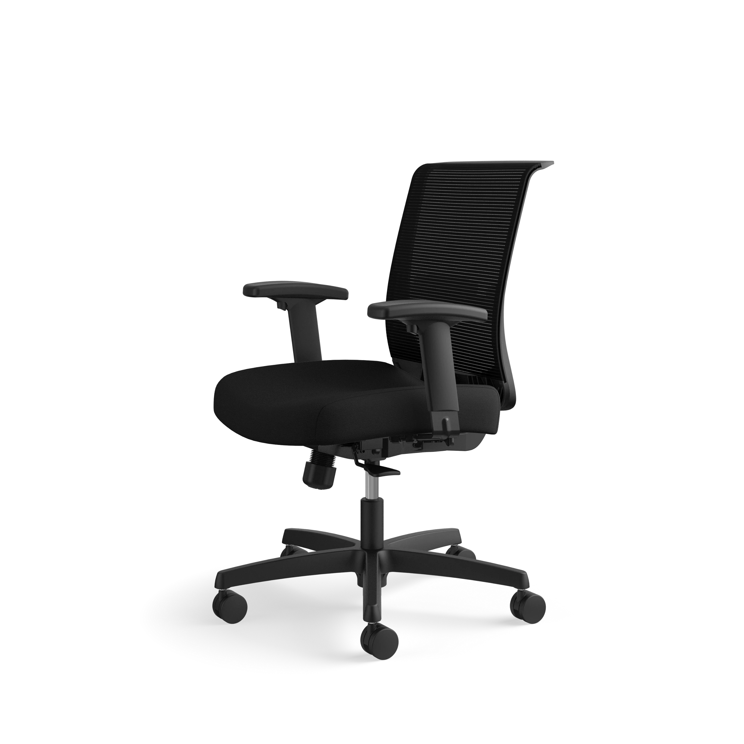 HON Convergence High Back Ergonomic Office Task Chair - Adjustable Lumbar Support for Comfortable Desk Work, Home Office, and Conference Room Use