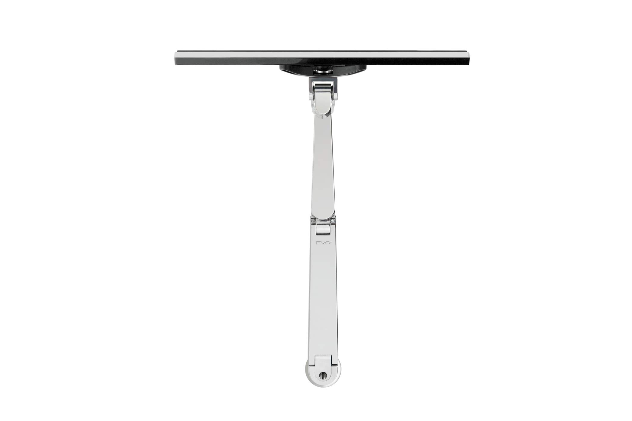 EVO II Premium Monitor Arm - Heavy Duty Adjustable Desk Mount for Single Screen, Black - Perfect for Home Office, Gaming & Workspace Setup
