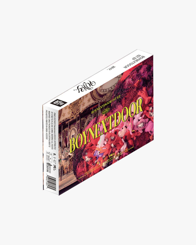 BOYNEXTDOOR 1ST MINI ALBUM [WHY..] (2 Versions) - K-Pop Collectible CD for Fans | Perfect for Gift Giving & Music Collections