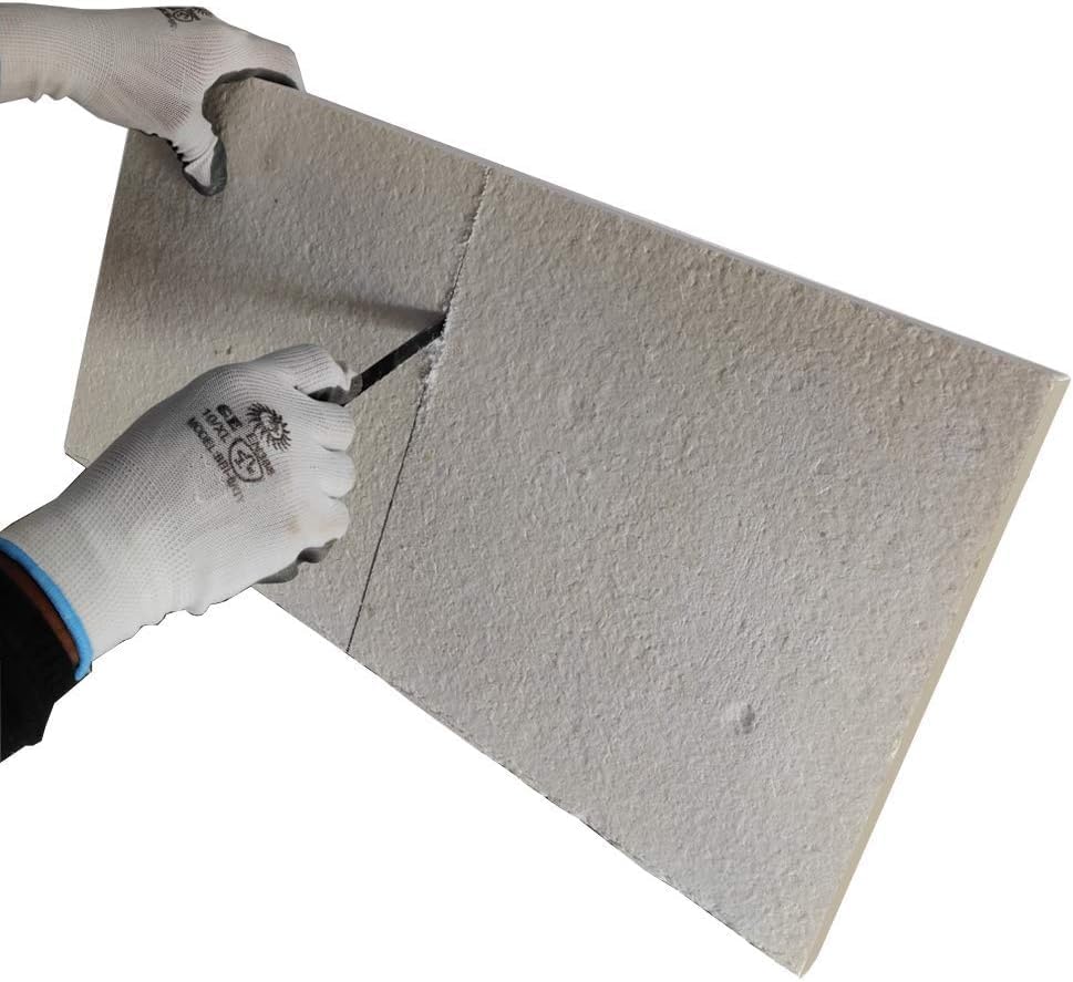 High-Temperature Ceramic Fiber Insulation Board - 2300°F Heat Resistant - 1.6
