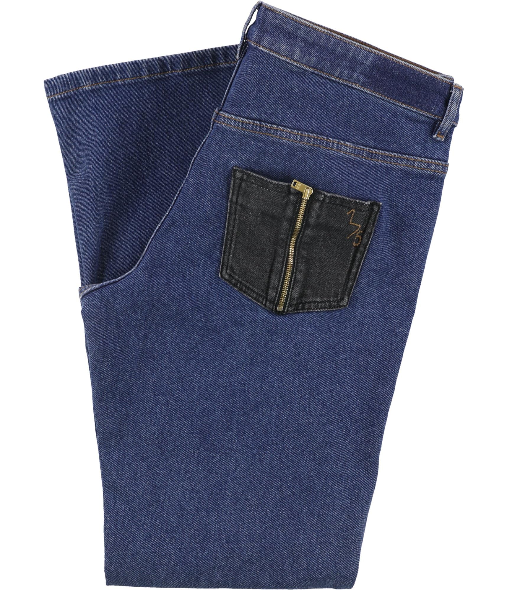 Women's High Waist Stretch Jeans with Back Zipper Pockets - Comfortable Slim Fit Denim Pants for Casual Wear, Work & Everyday Outfits