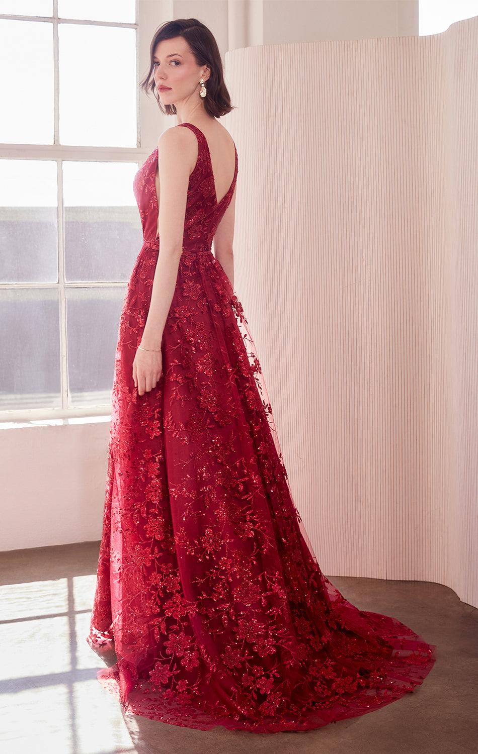 Elegant ARIELLE Glitter Tulle Gown for Women - Sparkly Evening Dress for Prom, Wedding & Special Occasions