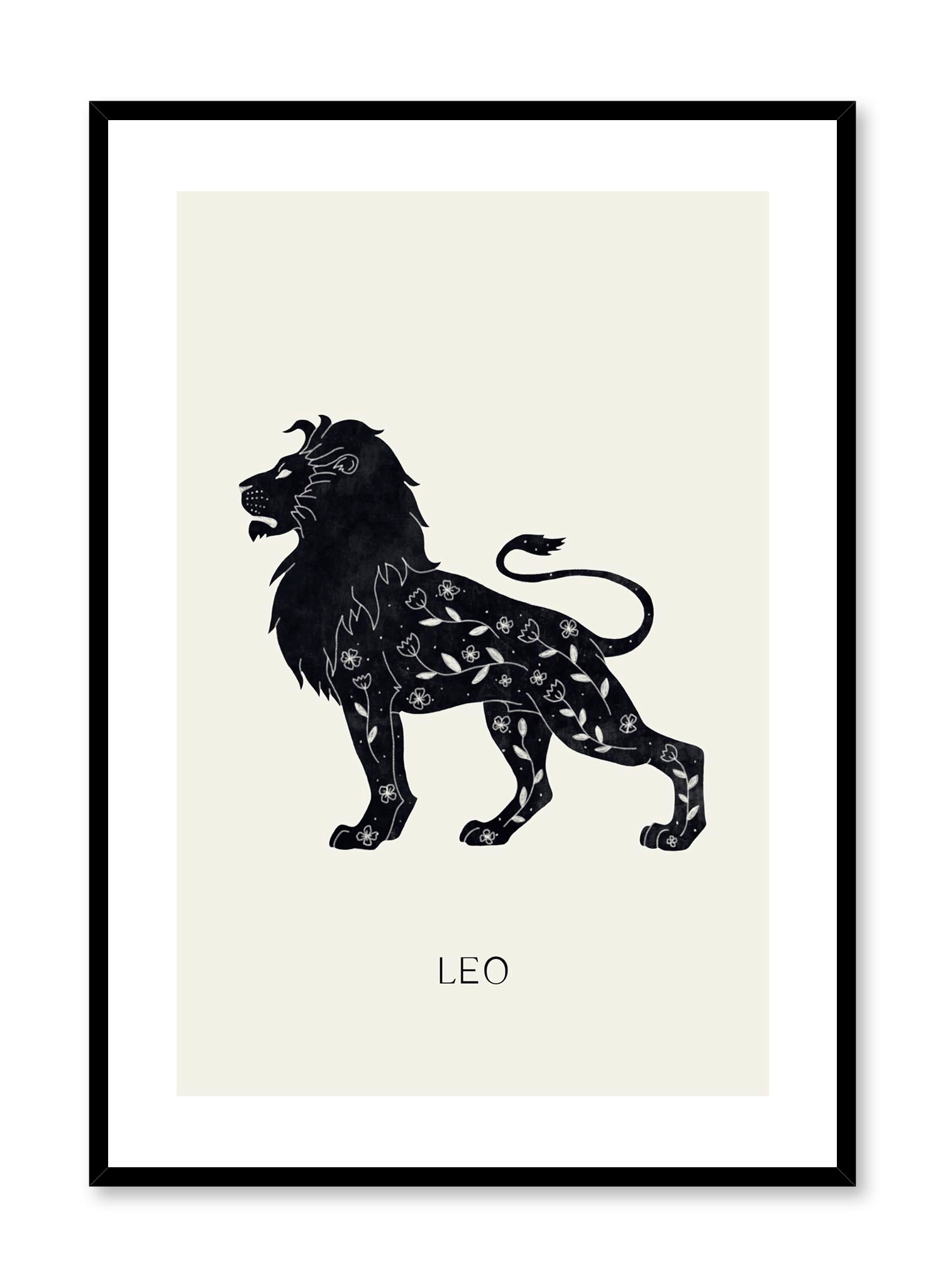 Leo Poster - High-Quality Wall Art Decor for Home, Office & Gifts | Perfect for Living Room, Bedroom & Office Decorations