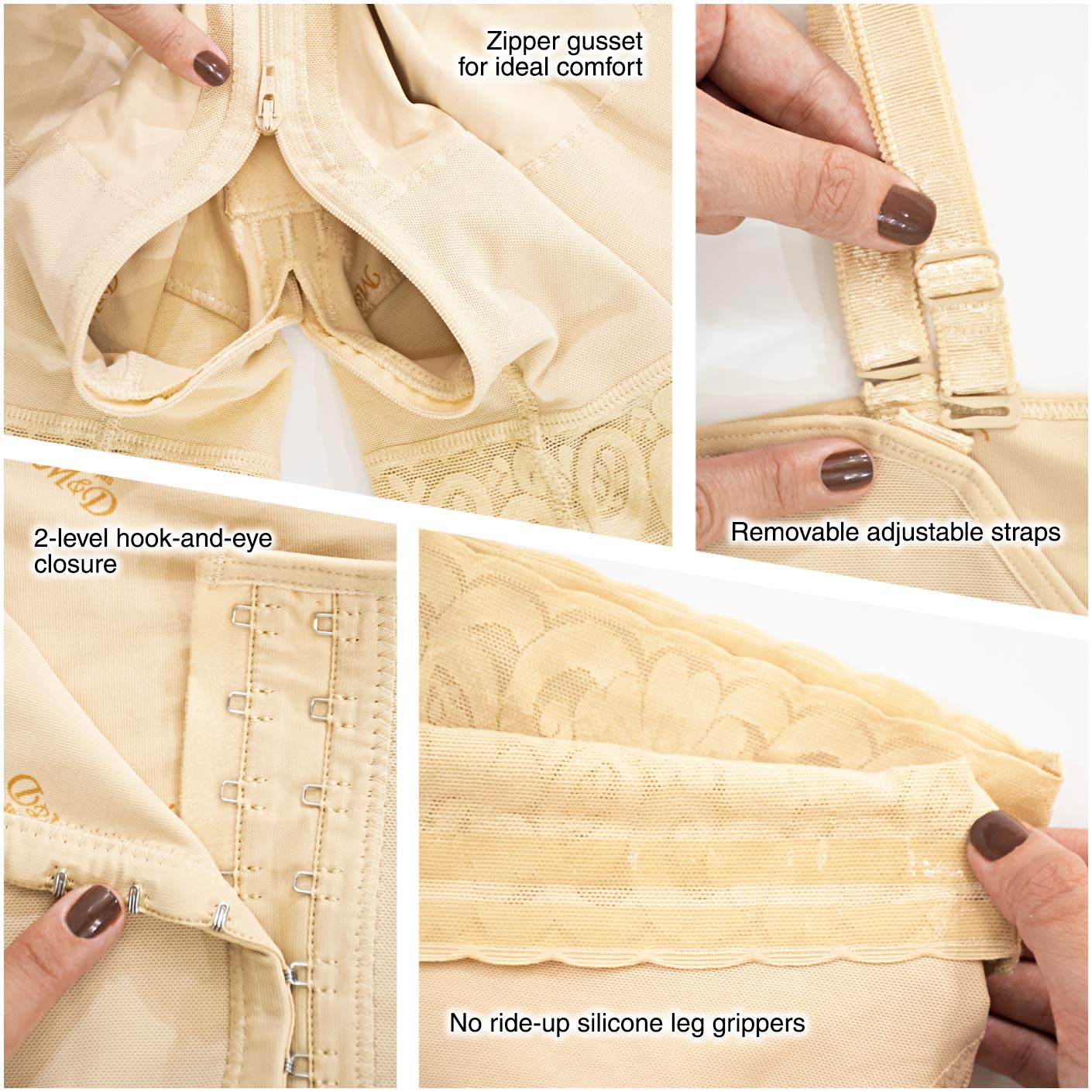 **M&D Colombian Postpartum Girdle for Women – Strapless Fajas Reductoras y Moldeadoras – Butt Lifting Shapewear for Postpartum Recovery & Body Shaping – Perfect for Post-Surgery, Everyday Wear & Special Occasions**