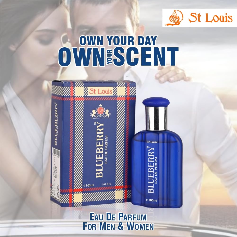 Blueberry Apparel Perfume for Women - 100ml Long-Lasting Fragrance - Fresh & Fruity Scent for Daily Wear, Date Nights & Special Occasions