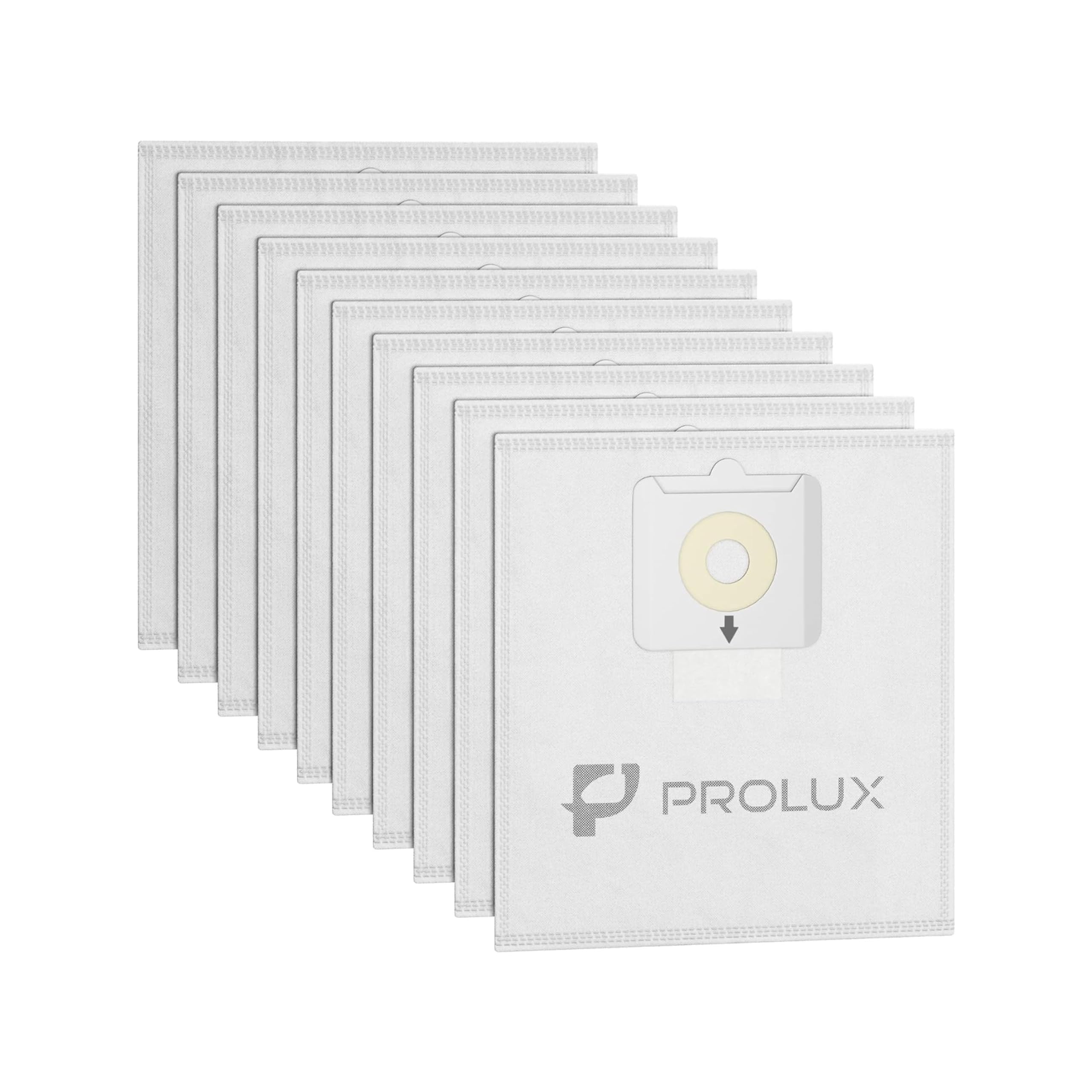 GV Genuine 10 Pack Replacement Bags for Prolux Tritan Vacuum Cleaner - HEPA Filter Bags with Extra Large Dirt Capacity | Perfect for Home, Office & Pet Hair Cleaning