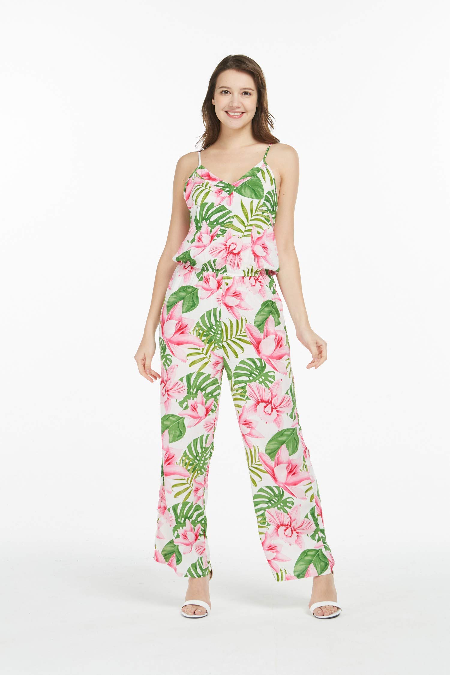 Hawaiian Luau Outfits for Family - Matching Aloha Shirts & Dresses in Lotus & Orchid Print for Men, Women, Boys & Girls | Perfect for Beach Parties, Summer Vacations & Tropical Themed Events