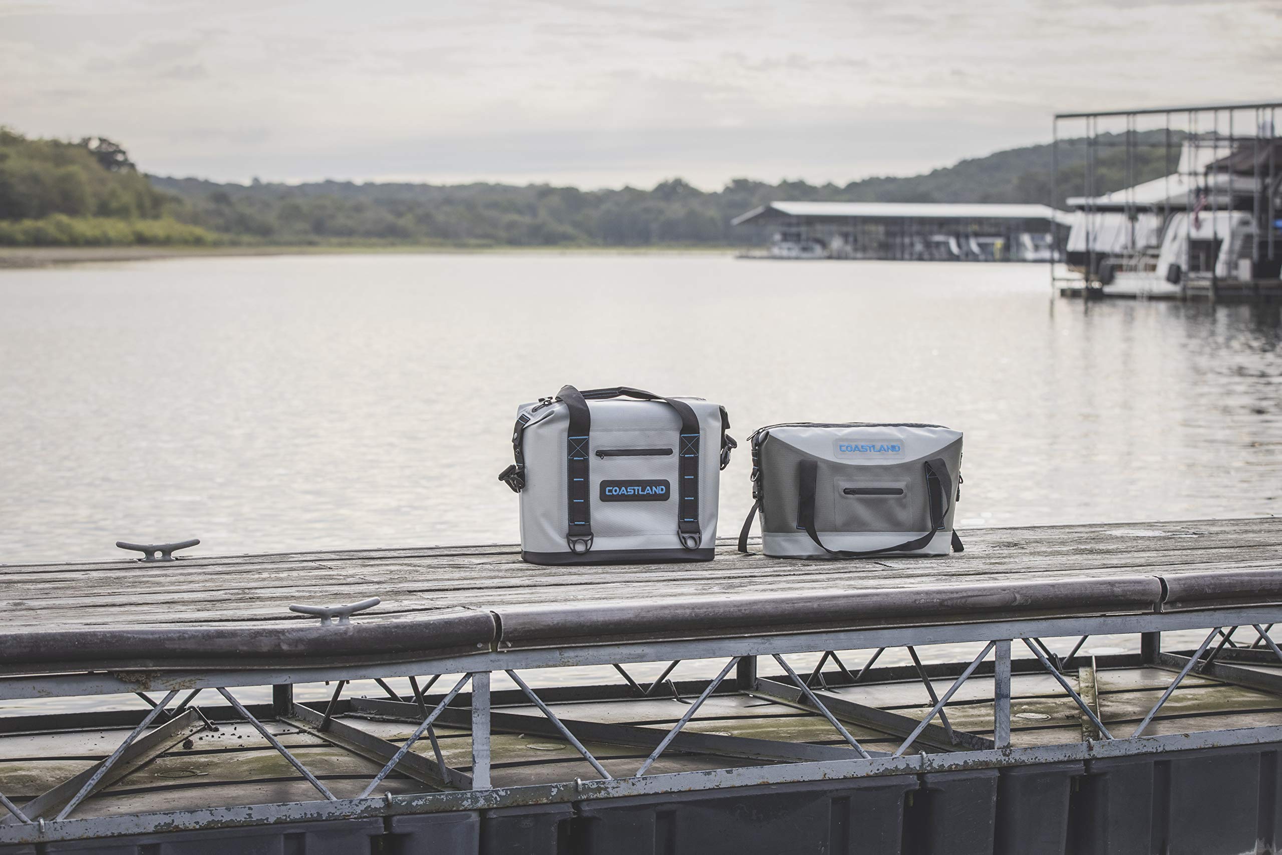 Premium Coastland TPU Soft Cooler - Waterproof, Leakproof & Durable Ice Chest for Camping, Beach & Outdoor Adventures | Puncture & Tear Resistant with Heavy-Duty Zipper