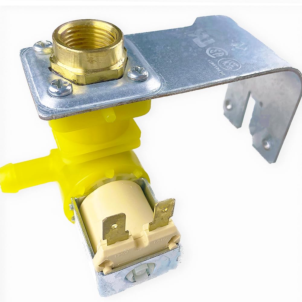 GE Dishwasher Water Inlet Valve Replacement (OEM Part WD15X10014/WD15X10011) - Compatible with GE, Hotpoint & Bosch Dishwashers - Perfect for Leak Repair & Water Flow Issues