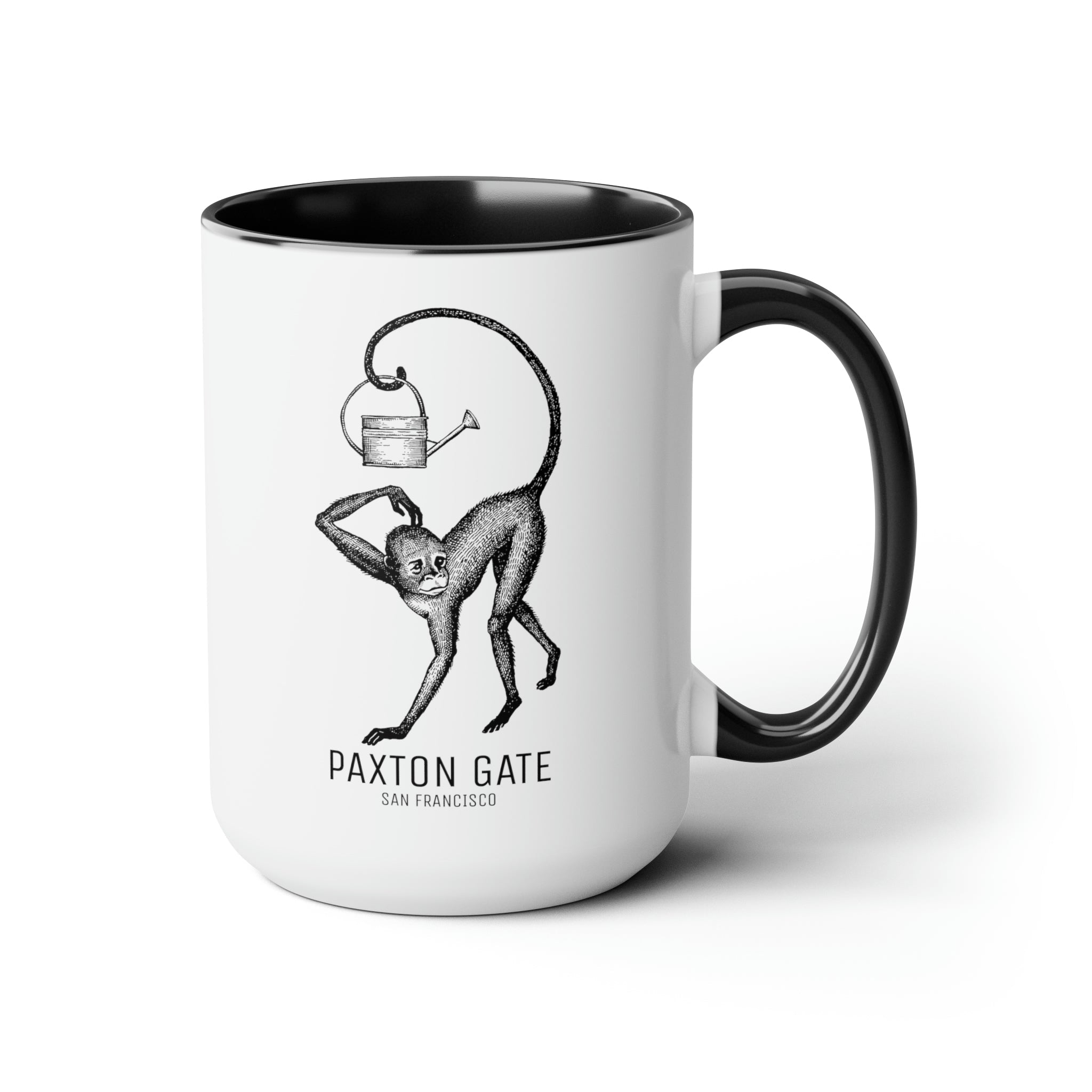 Two Tone Paxton Gate Coffee Mug - Elegant Ceramic Cup for Hot & Cold Drinks - Perfect for Home, Office, and Gifts