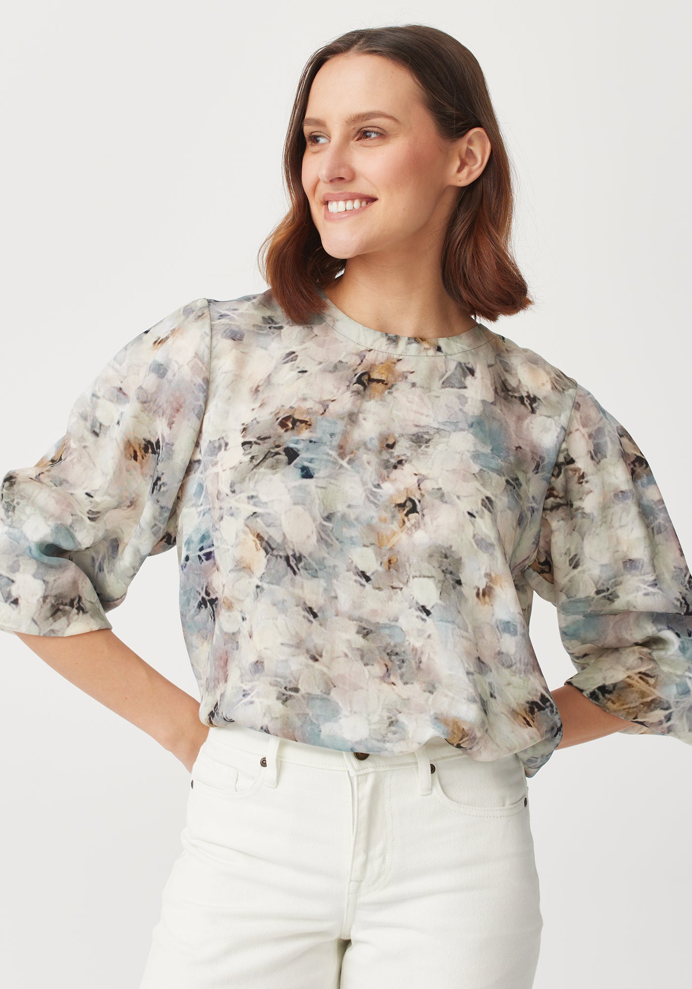 Georgie Top 600183 - Stylish Women's Blouse for Work & Casual Wear | Perfect for Office, Dating & Everyday Outfits