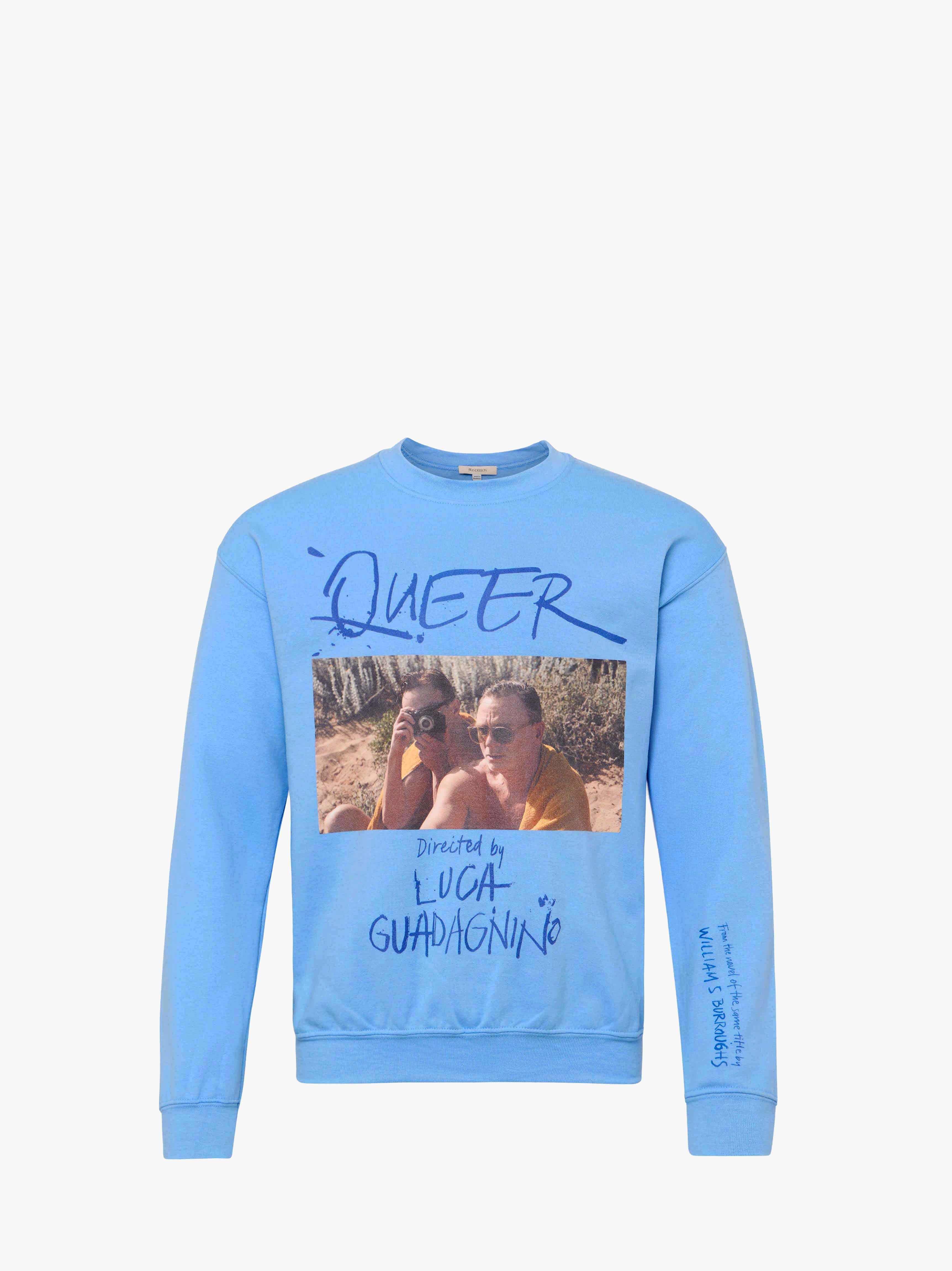 JW ANDERSON X QUEER Sweatshirt with Photo Print - Stylish Unisex Hoodie for Streetwear, LGBTQ+ Pride, and Casual Outfits