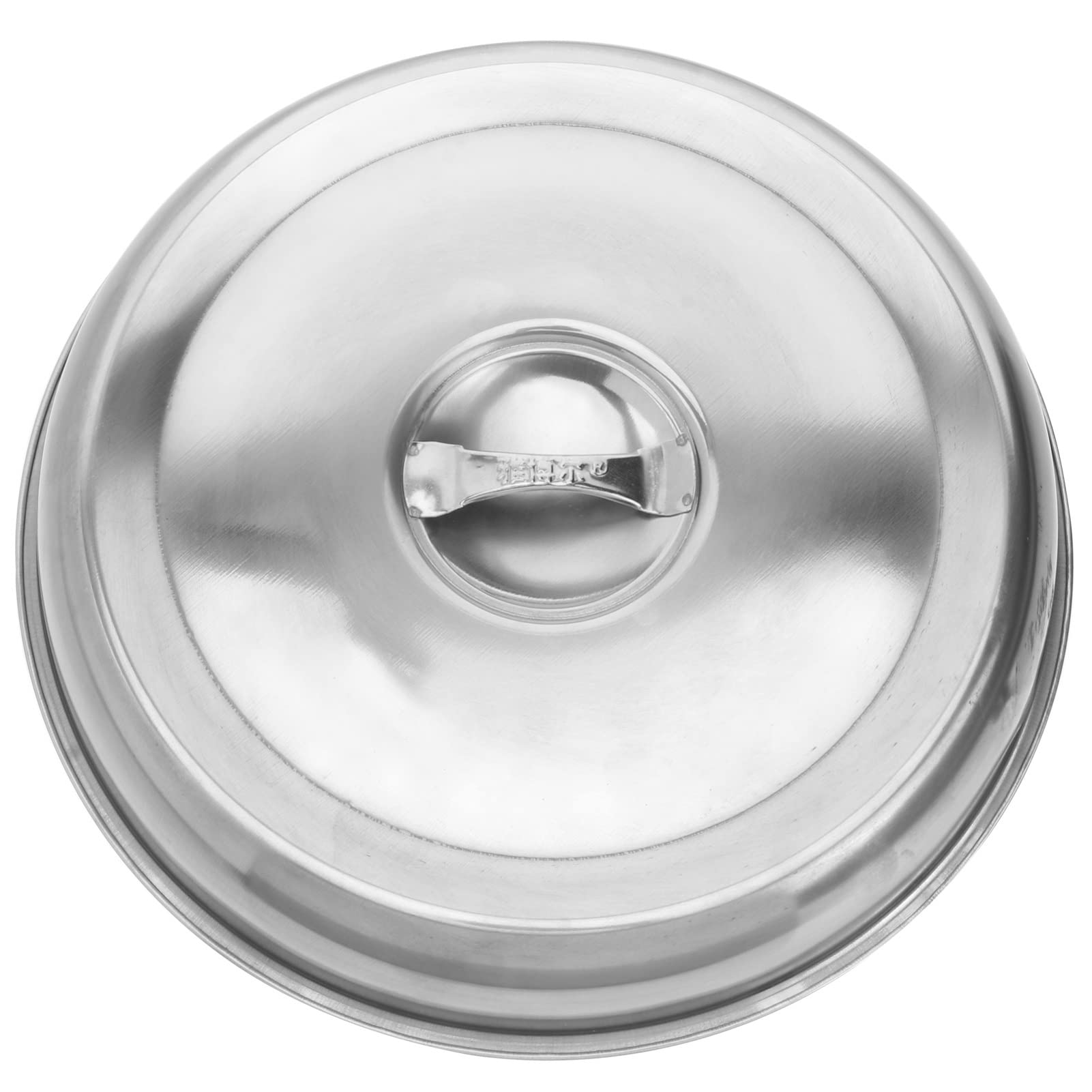 Healeved Stainless Steel Food Cover - 1pc Round Metal Pot Lid, Cheese Dome & Steaming Cover for Steak, Dishes & Pans | Heat-Resistant Kitchen Accessory for Serving, Cooking & Food Protection