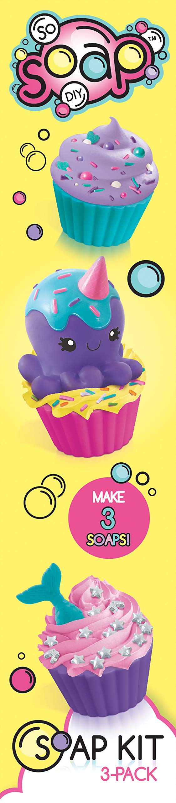 Canal Toys So Soap DIY - 3 Pack Soap Making Kit for Kids, Fun & Educational Science Craft Activity - Perfect for Birthday Gifts, Party Favors & STEM Learning