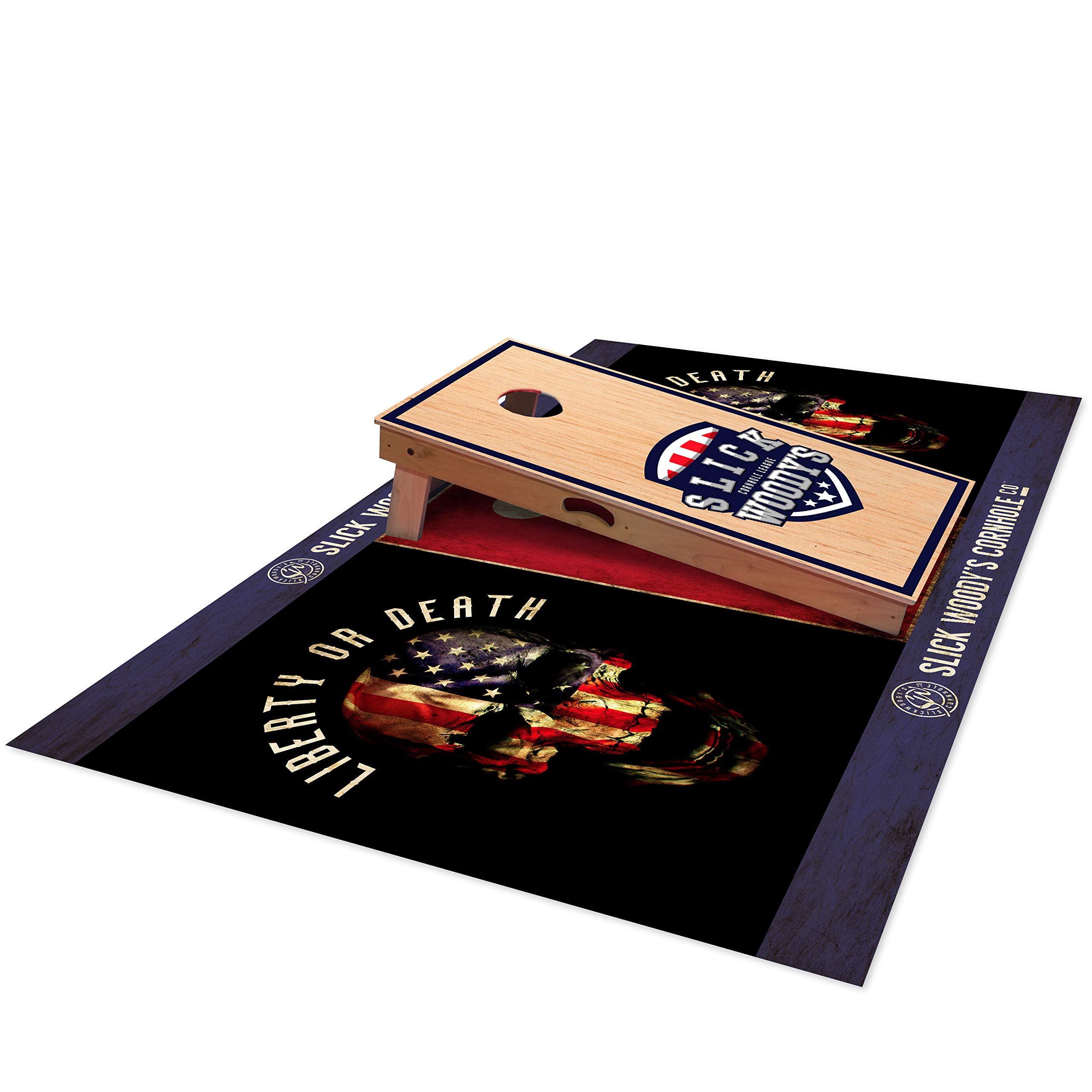Slick Woody's Liberty or Death Pitch Pad Set - Premium Baseball Grip Trainer for Pitchers & Players - Improve Control & Performance on the Field