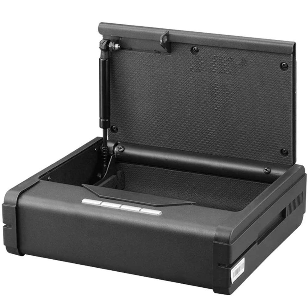 Steel Home Security Safe Box - Fireproof & Waterproof Digital Safe for Jewelry, Cash, Documents - Compact 28.5x26.5x8cm Office/Bedroom Safe - Perfect for Nightstand, Closet & Travel Use