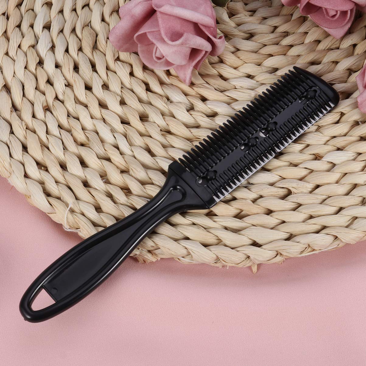 Professional Hair Clipper Comb & Razor Kit - Slim Haircut Shaper Tool for Men & Women - Barber Scissors & Blade for Precision Styling at Home or Salon