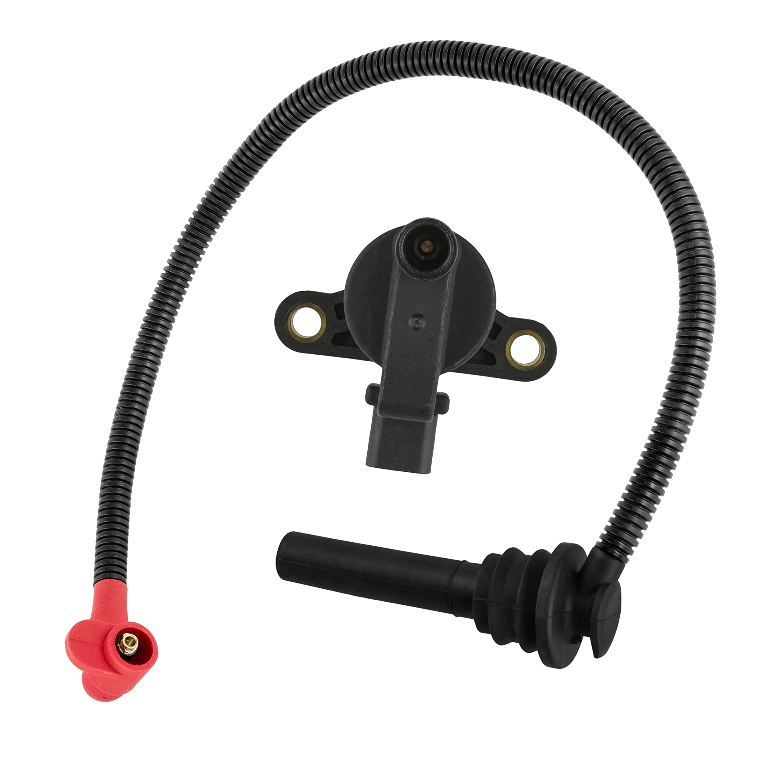 High-Performance Caltric Ignition Coil with Spark Plug Wire - Compatible with Polaris RZR 570 & RZR Trail 570 (2015-2022 Models) - Perfect for Off-Roading, Trail Riding & UTV Maintenance