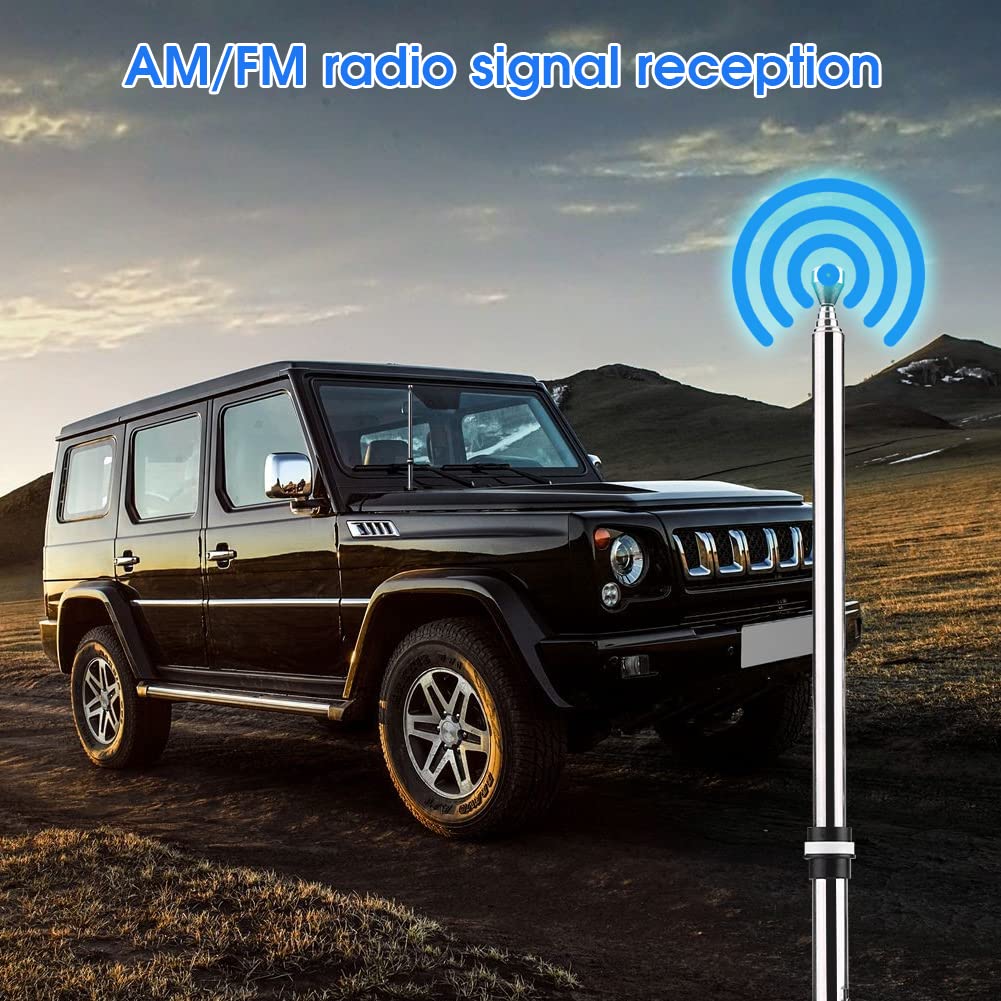 01-07 Car Replacement Power AM/FM Radio Antenna Mast Cable - 86337AF011 - Compatible with Multiple Vehicle Models for Enhanced Radio Reception